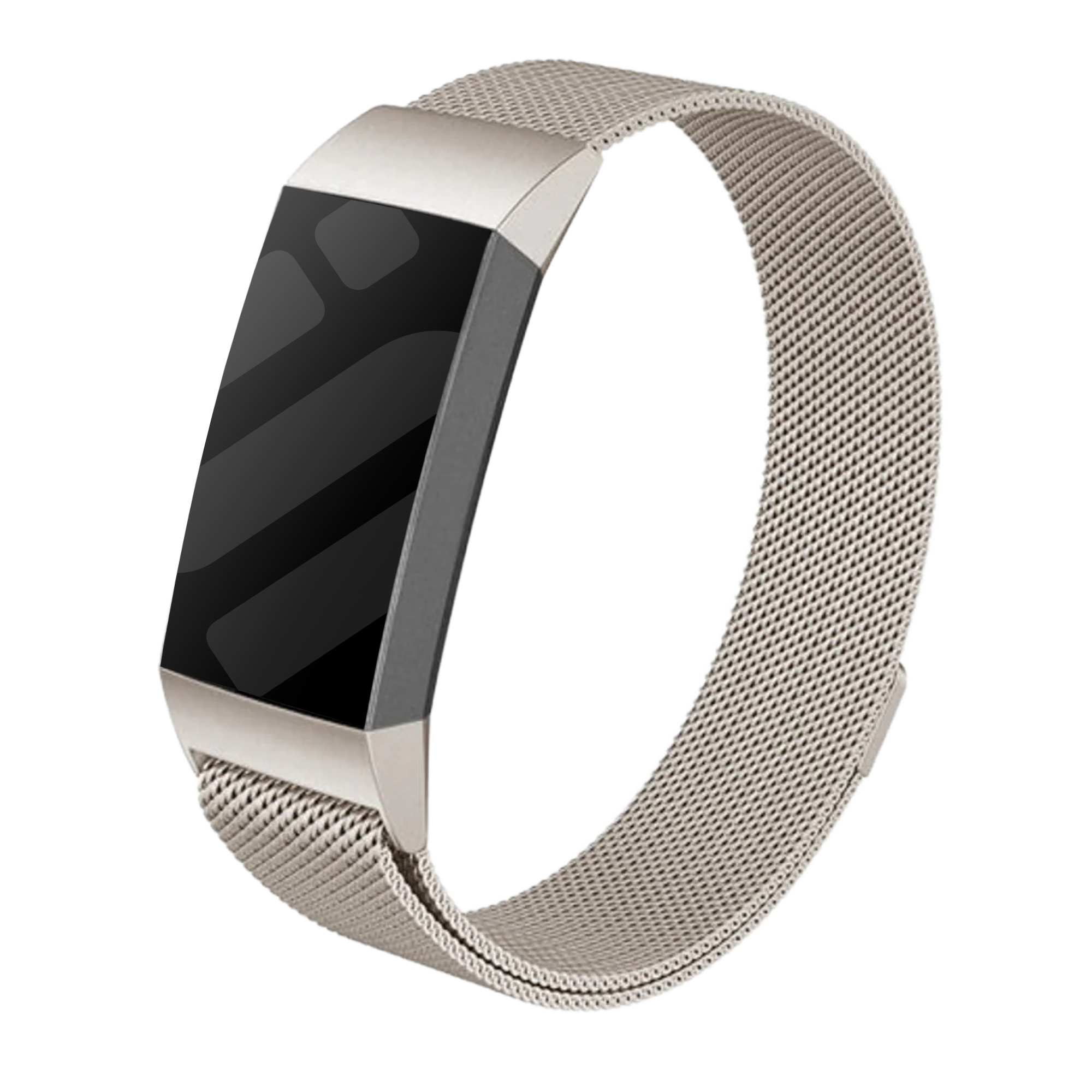Bracelet Milanais Fitbit Charge 4 (lumière stellaire)