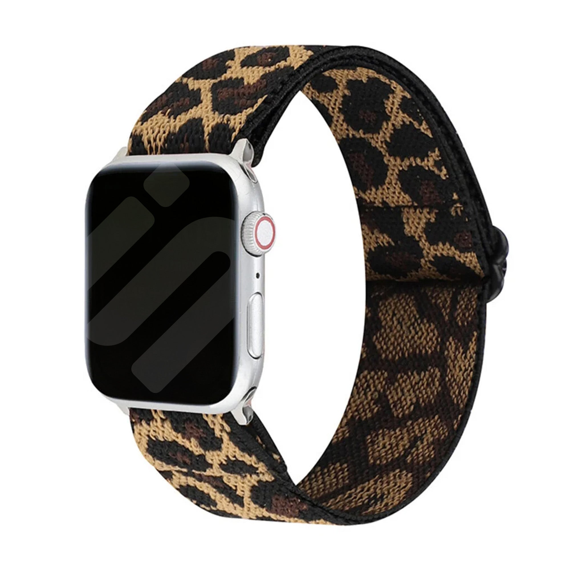 Bracelet élastique Apple Watch (léopard)