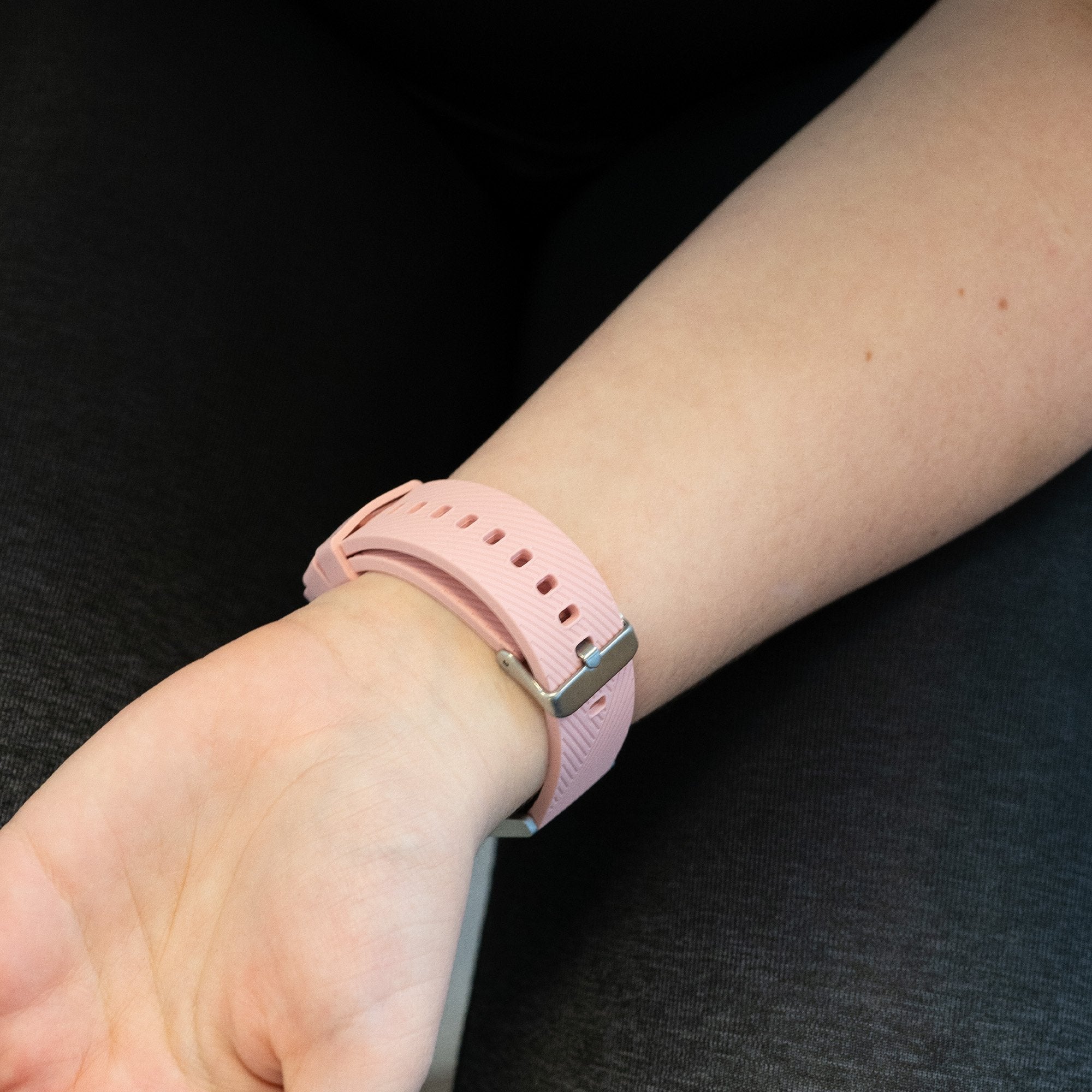 Bandz Bracelet silicone 'Deluxe' Polar Vantage M3 (rose)
