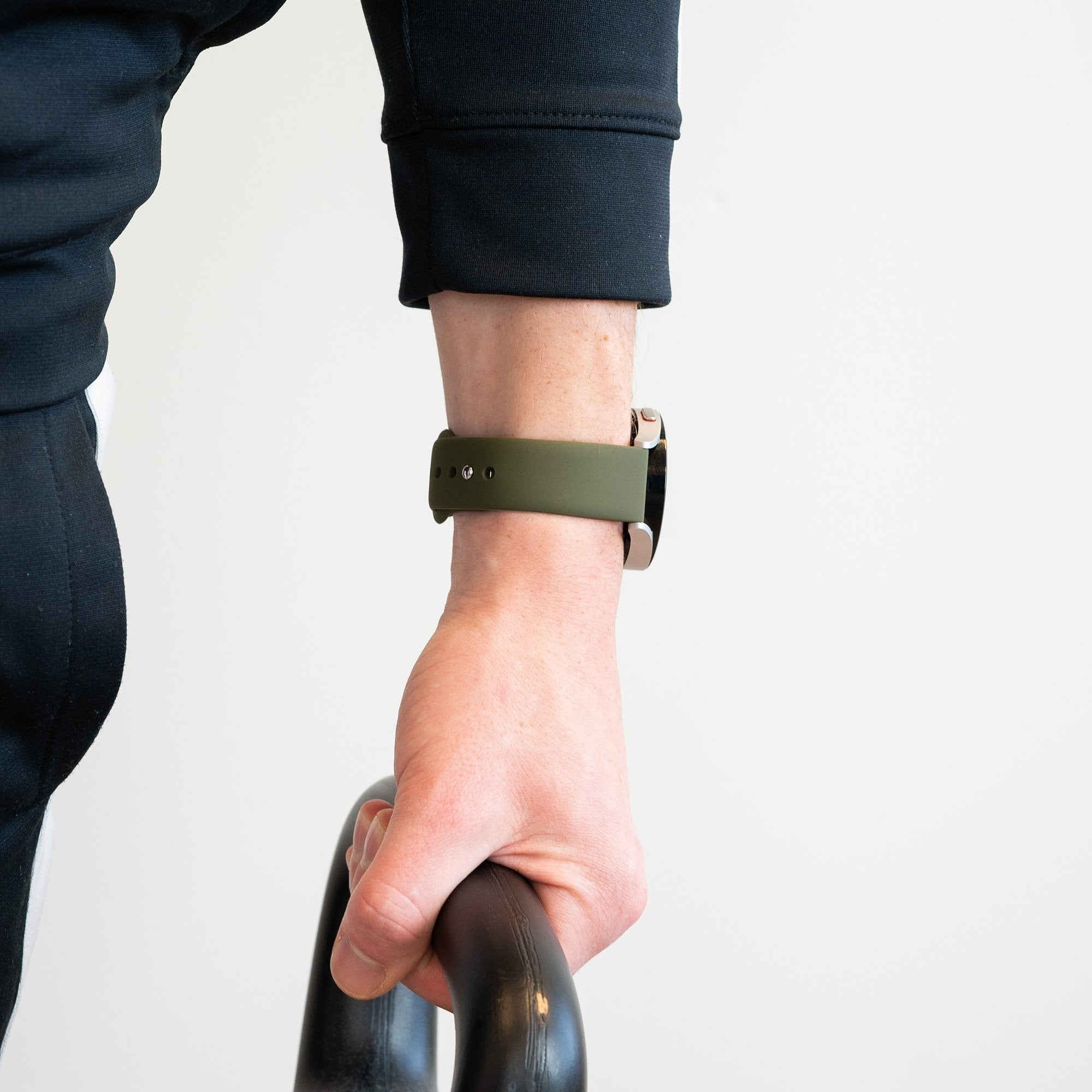 Bandz Suunto Vertical Sport Strap 'Deluxe' (Olive Green)