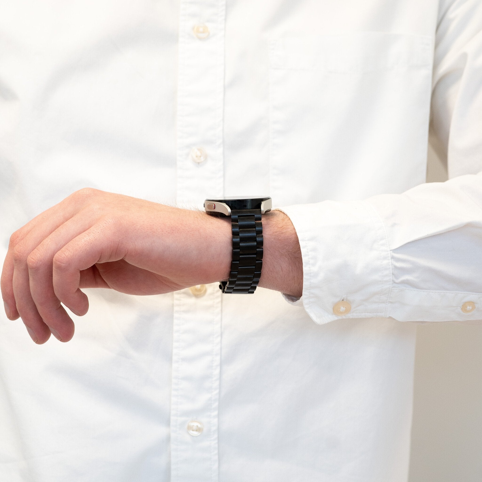 Bandz Braceletacier 'Classic' Garmin Venu 2 Plus (noir)