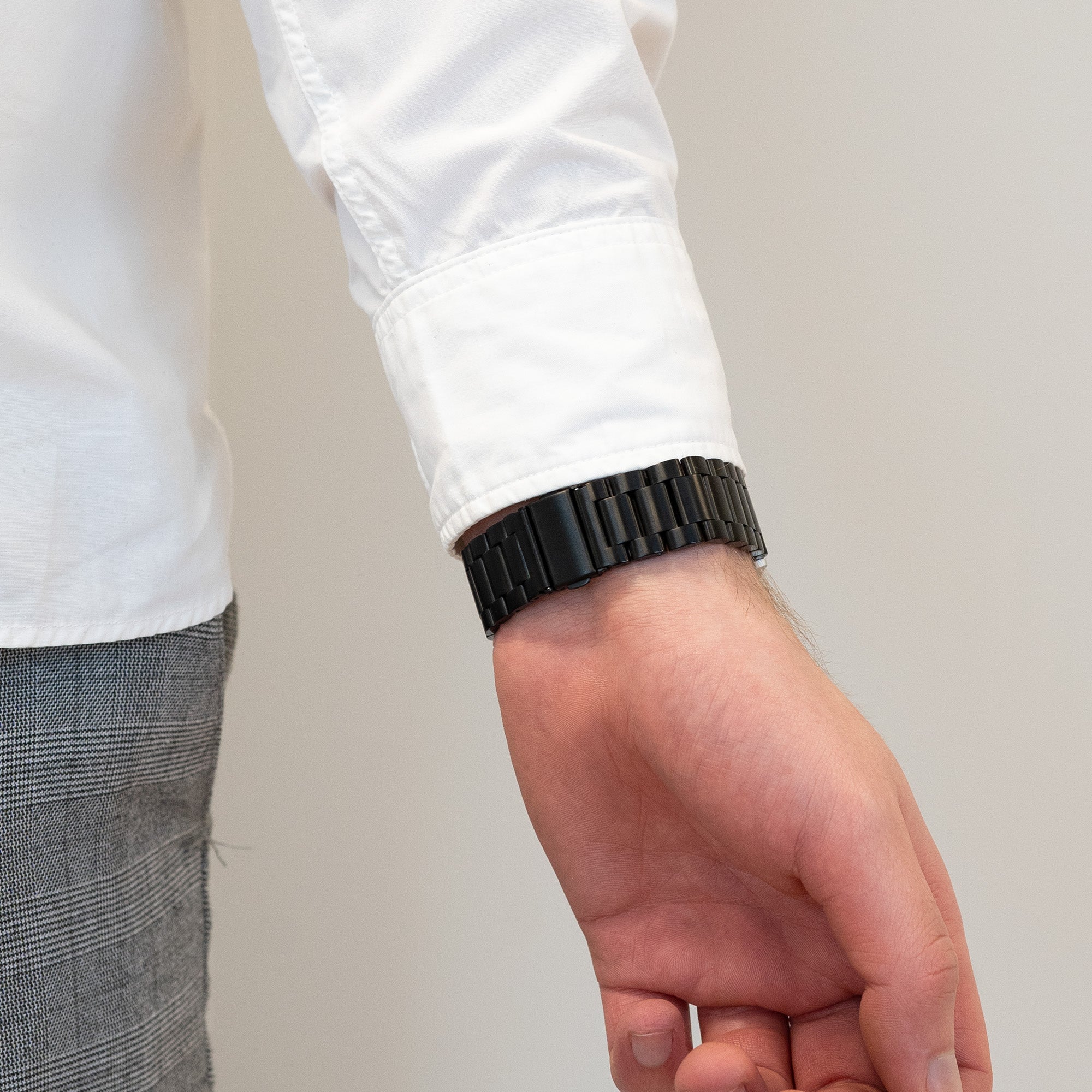 Bandz Bracelet acier 'Classic' OnePlus Watch 3 (noir)