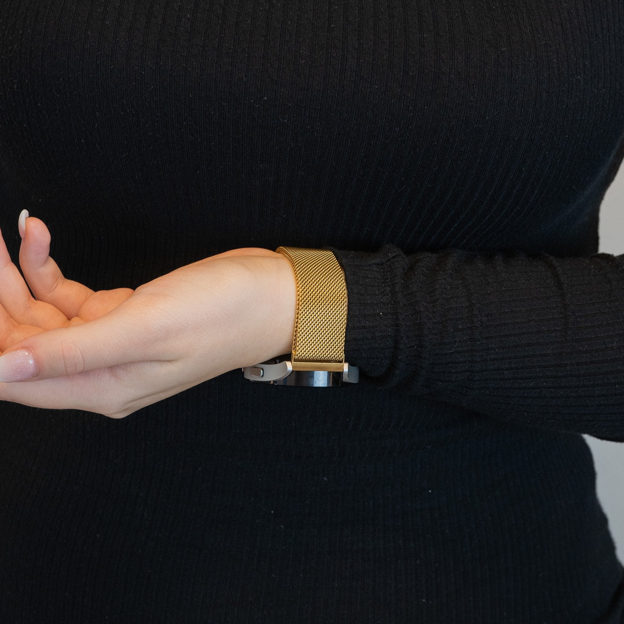 Bandz Bracelet milanais Loop Garmin D2 Air X10 (or)