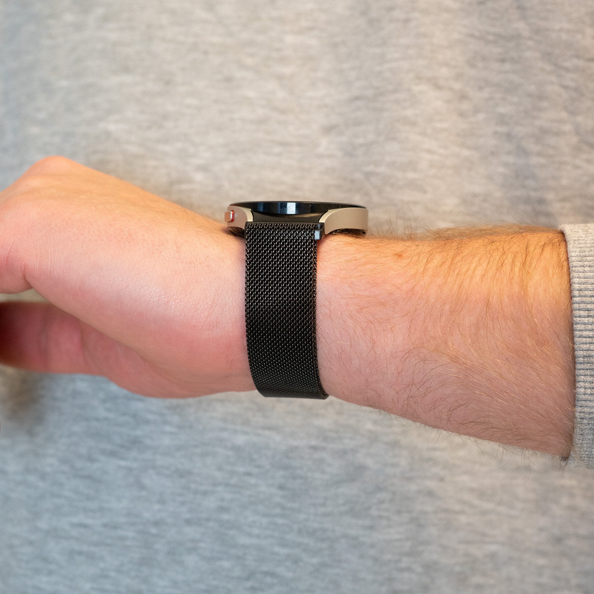 Bandz Samsung Galaxy Watch 5 - 40mm Milanese Loop Strap (Black)