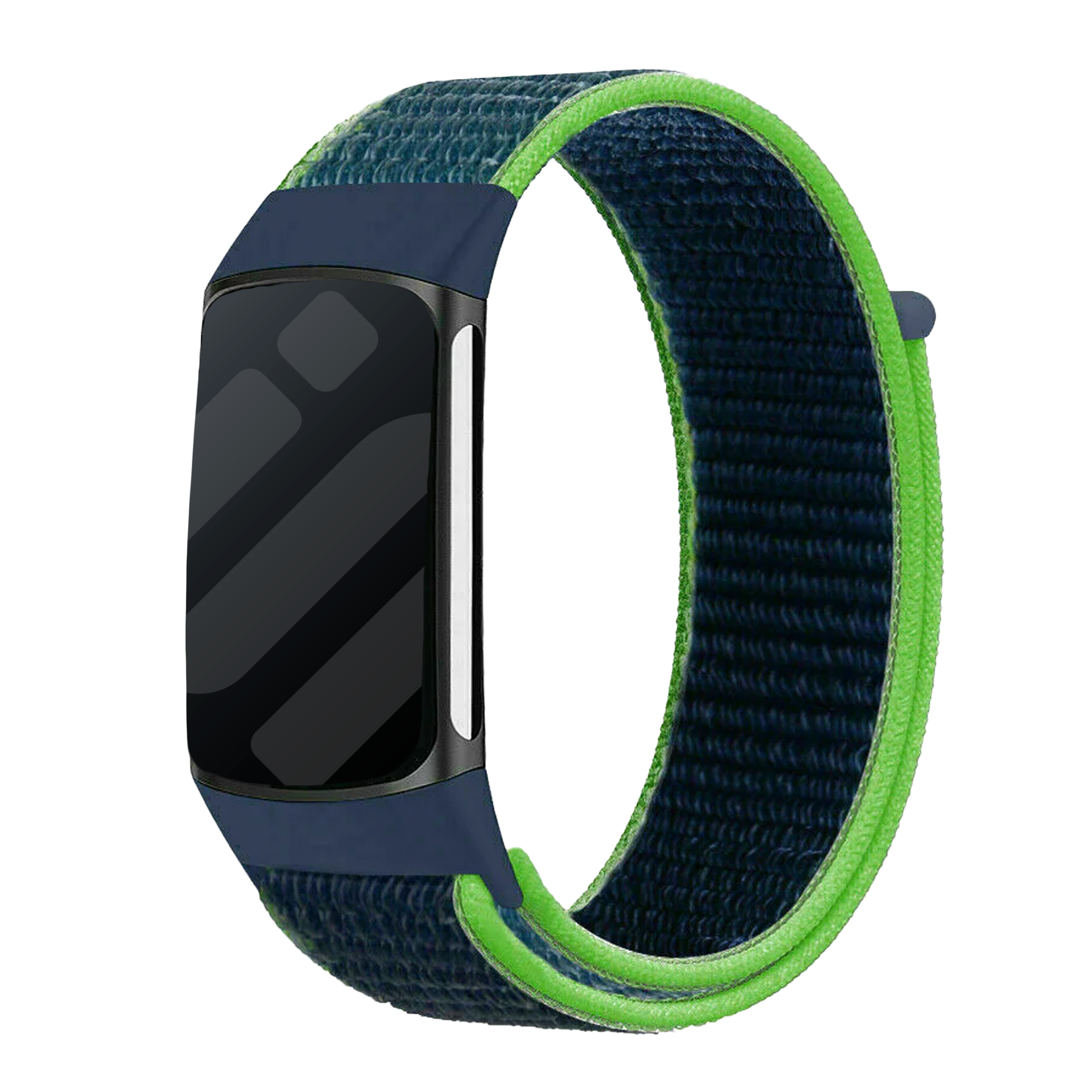 Bracelet nylon Fitbit Charge 5 (citron vert)