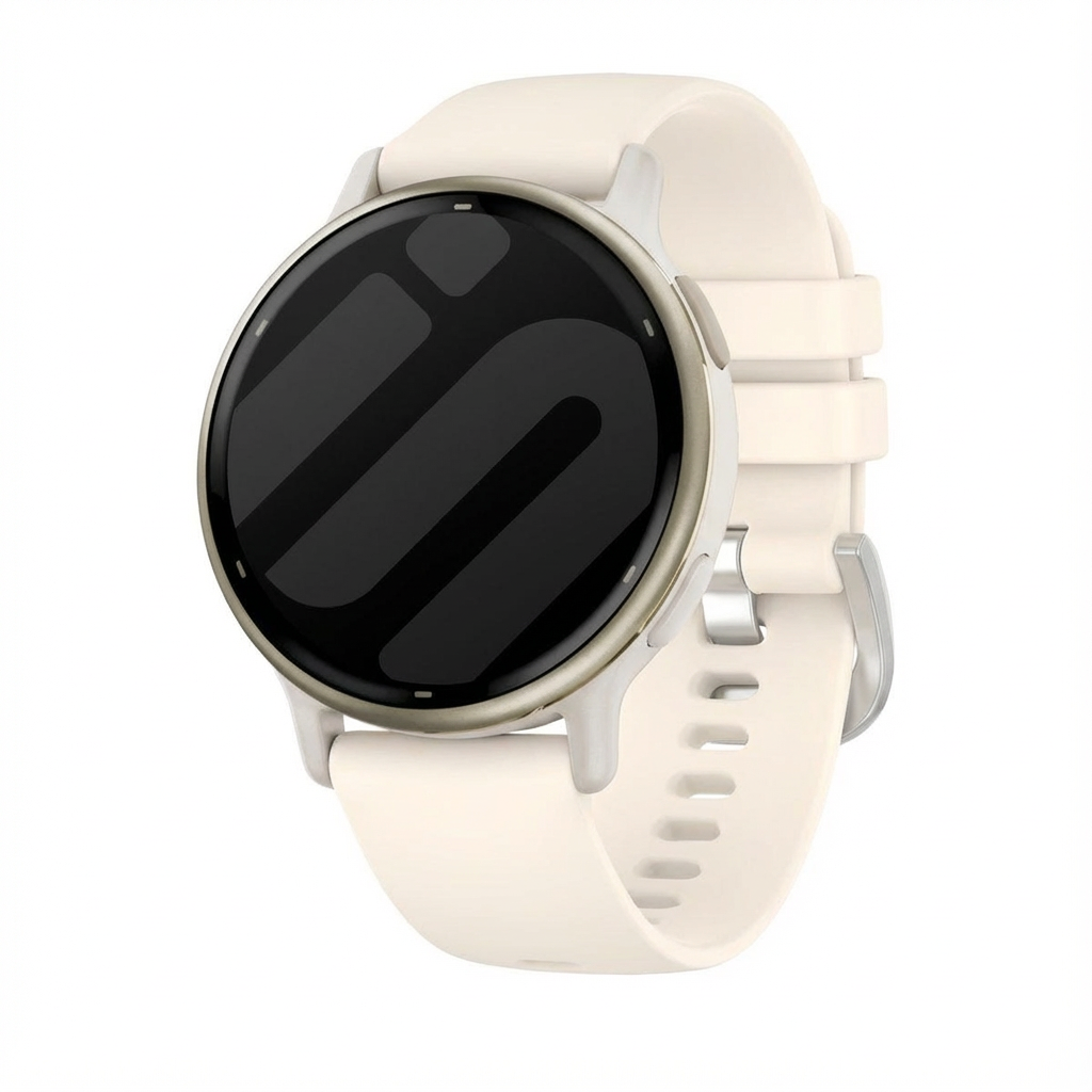 Bracelet silicone classique Garmin Vivoactive 5 (lumière stellaire)