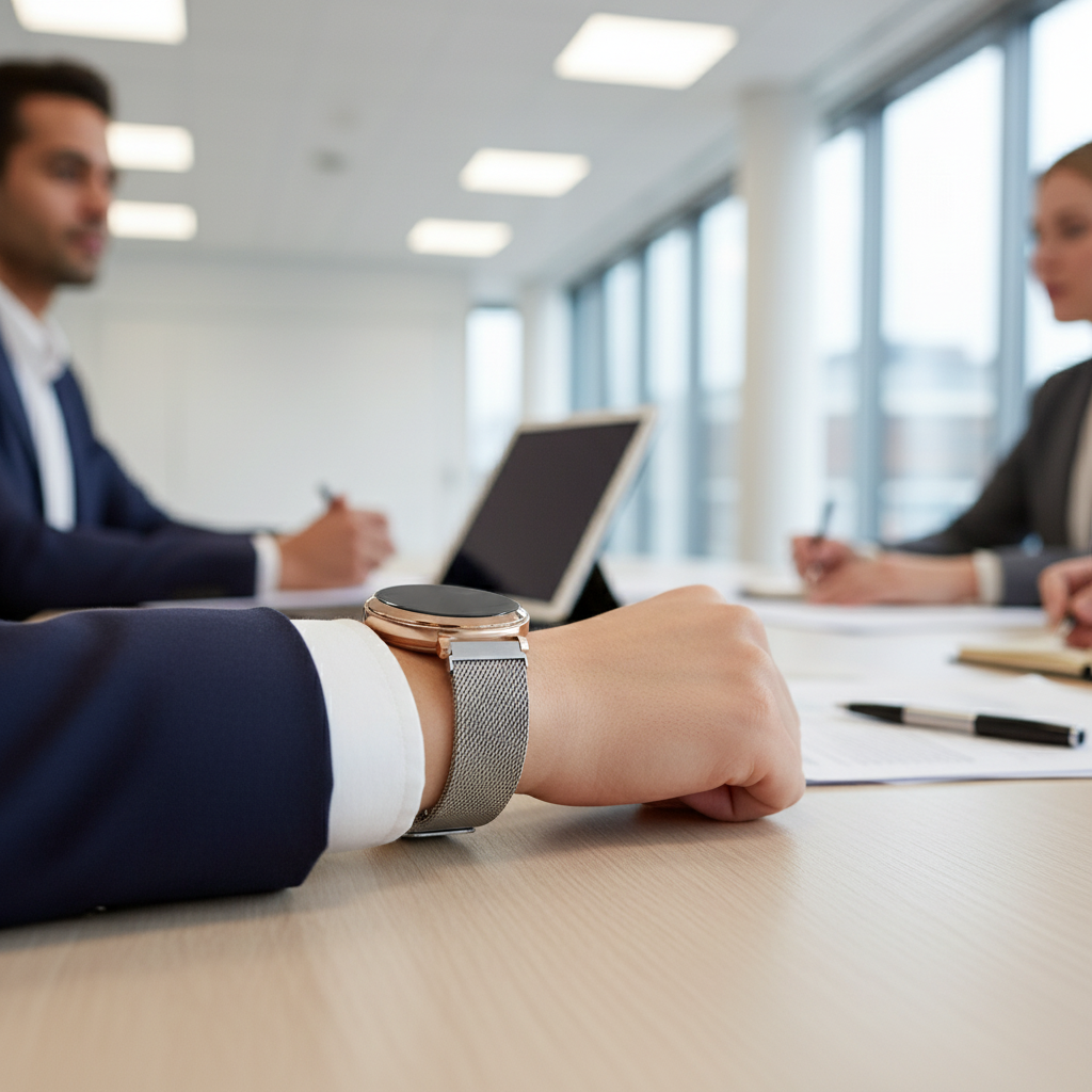 Bandz Bracelet Milanais loop Garmin Lily 2 (argent)