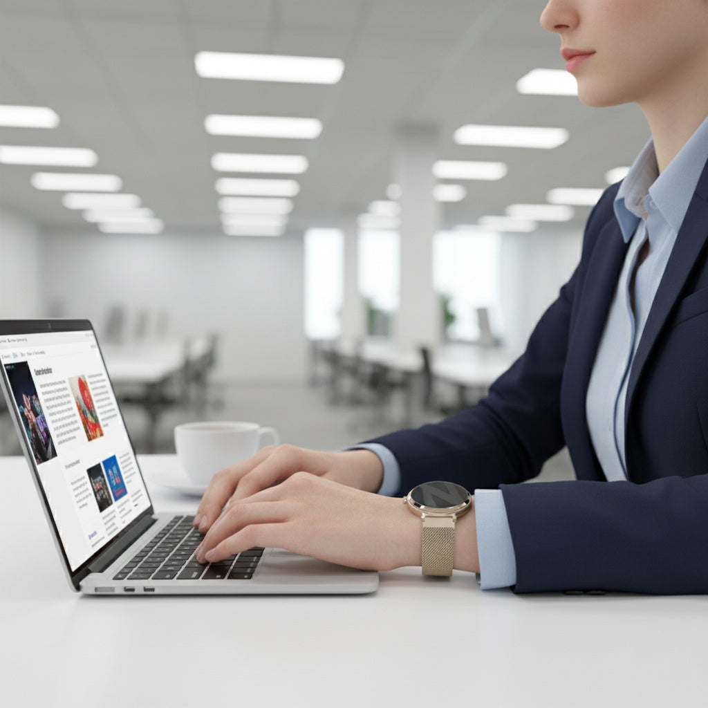 Bandz Bracelet Milanais loop Garmin Lily 2 (champagne)