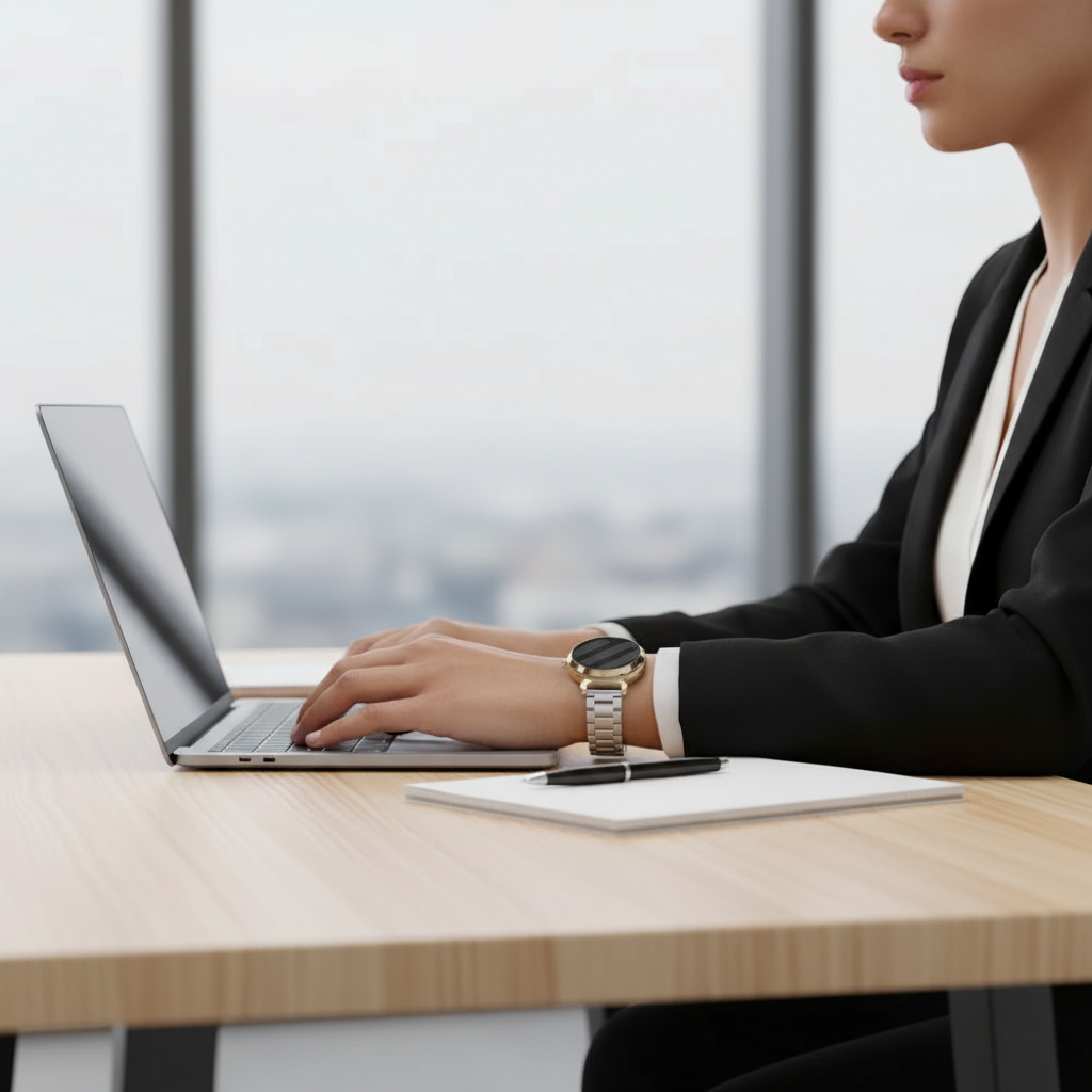 Bracelet acier Garmin Lily 2 (argent)