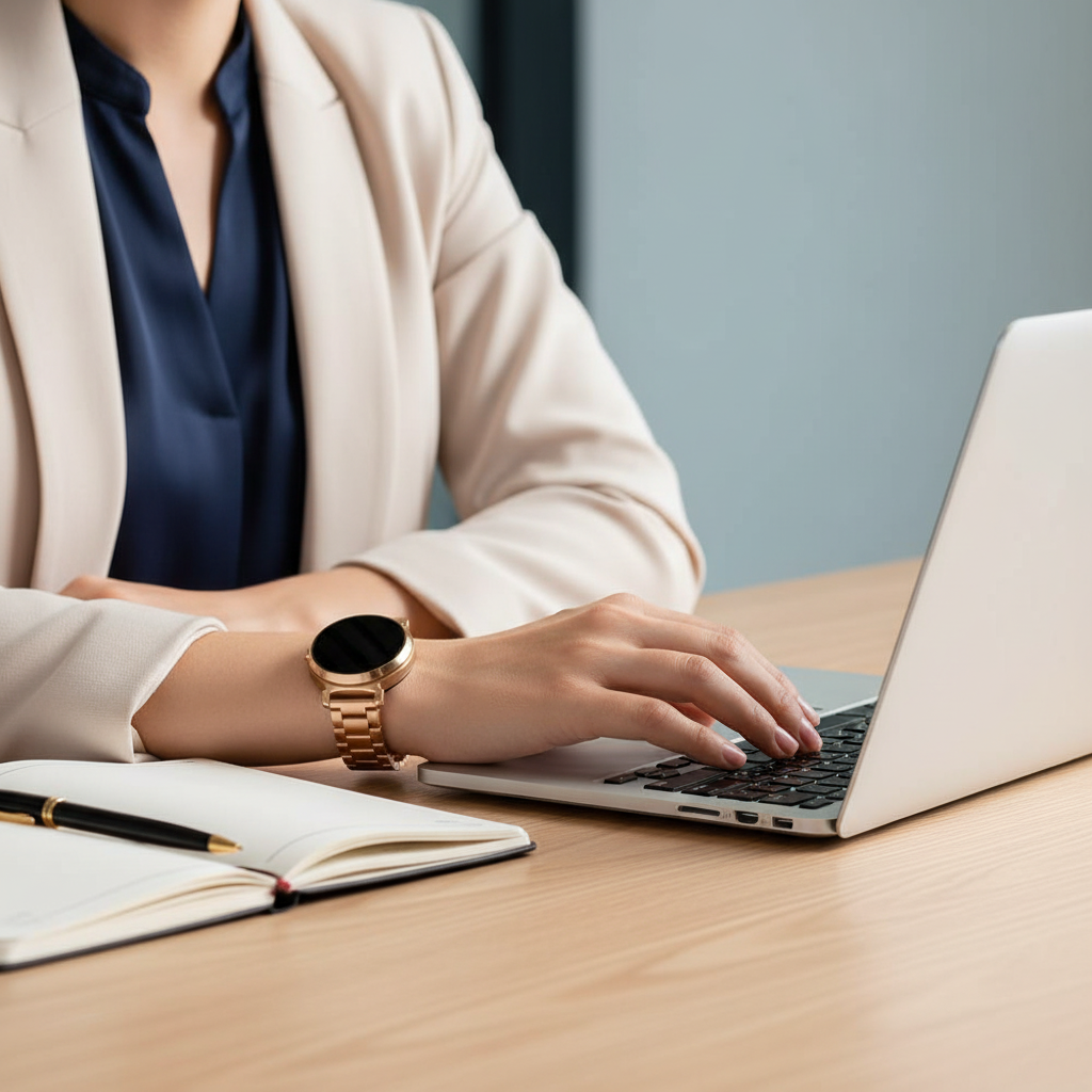 Garmin Lily 2 Steel Strap (Rosegold)