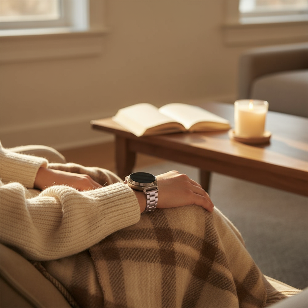 Bracelet acier Garmin Lily 2 (rose)