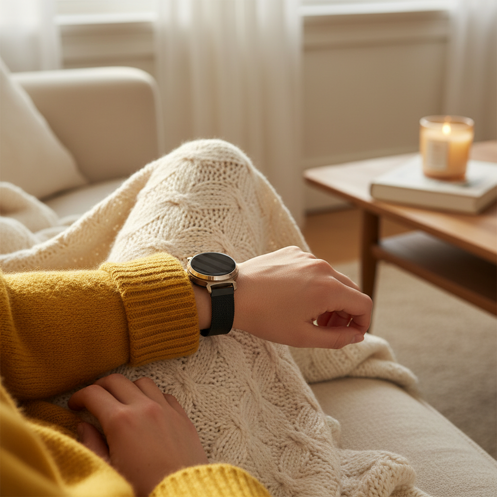 Bracelet Milanais Garmin Lily 2 (noir)