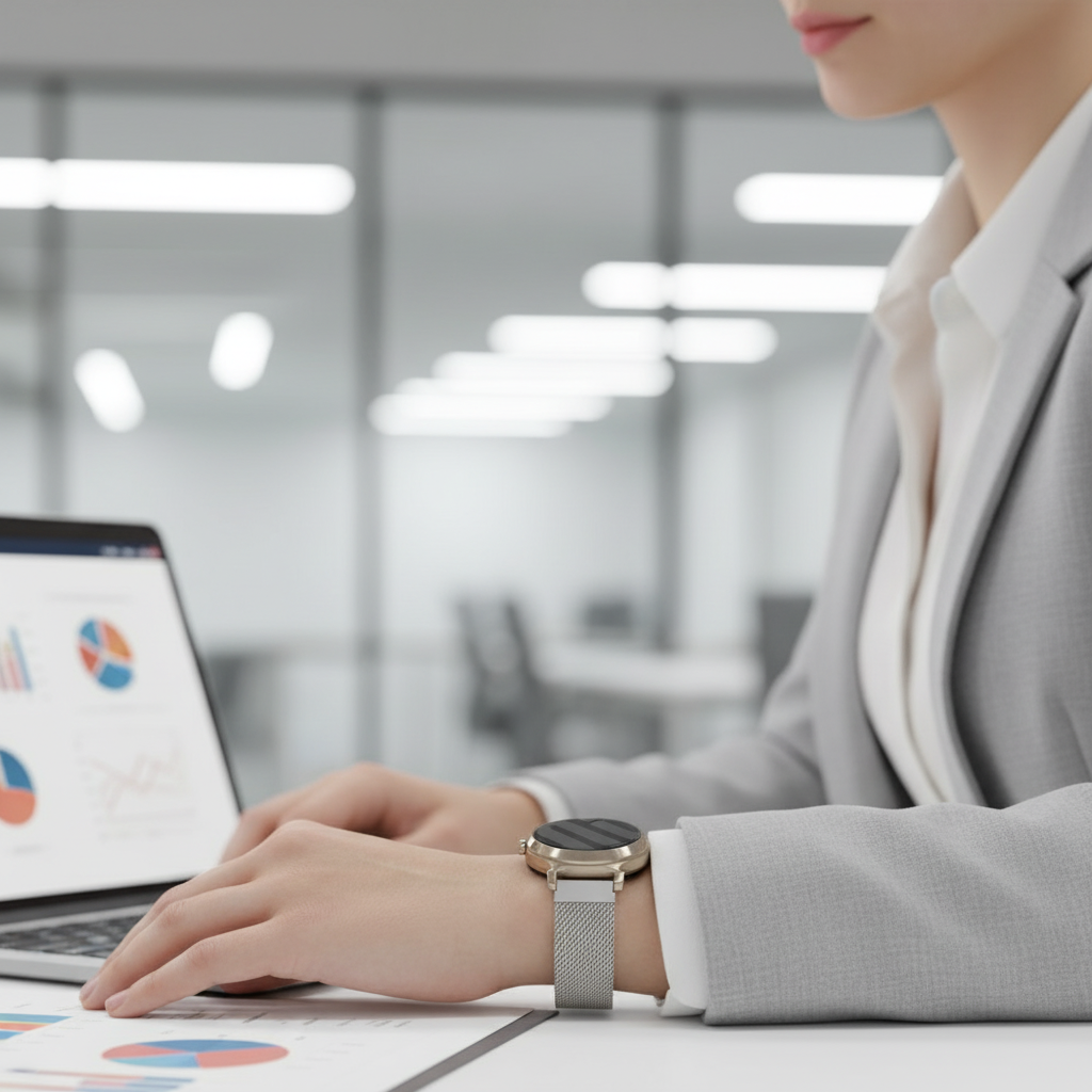 Bracelet Milanais Garmin Lily 2 (lumière stellaire)