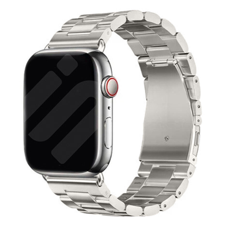 Bracelet acier Apple Watch (titane)