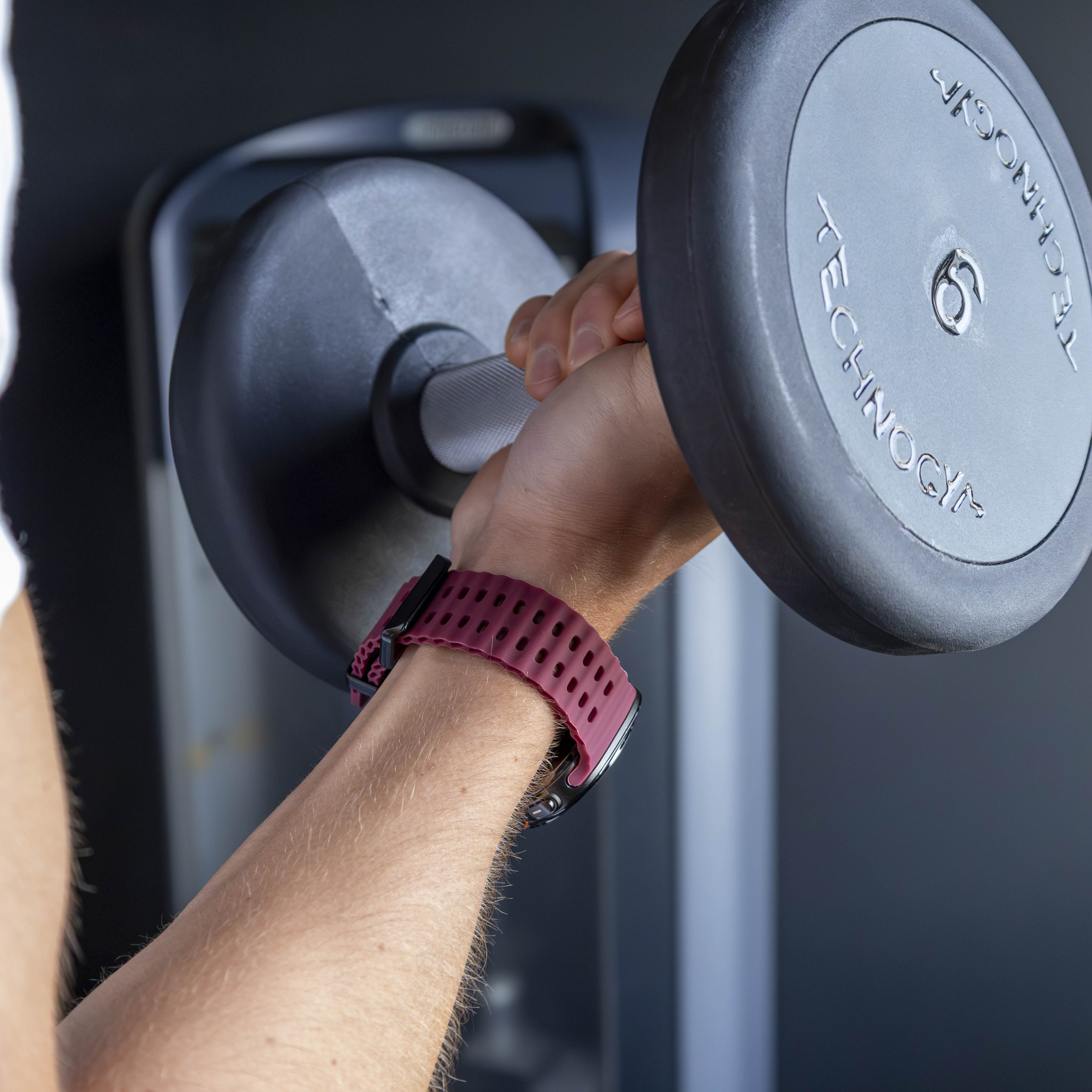 Samsung Galaxy Watch Ultra Ocean Strap (Wine Red)