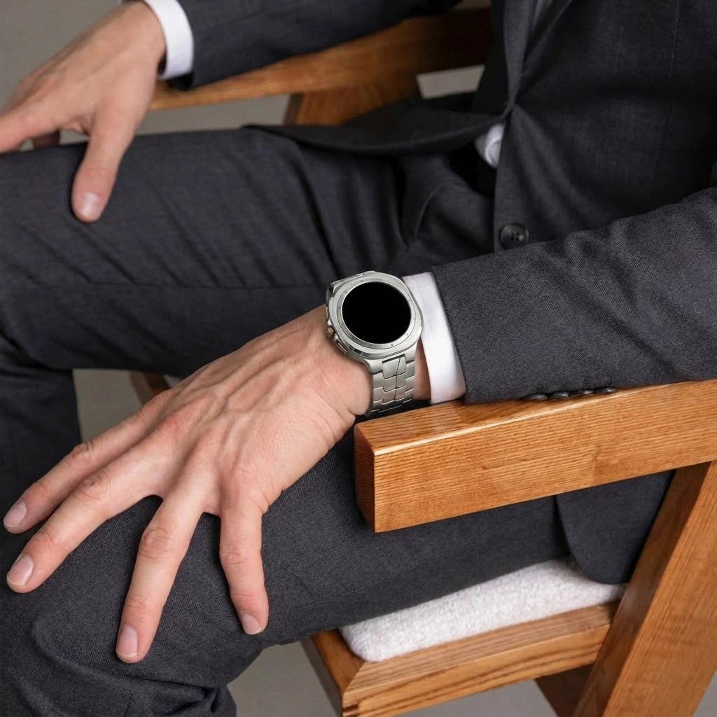 Samsung Galaxy Watch Ultra 'Iron' Titanium Strap (Titanium)