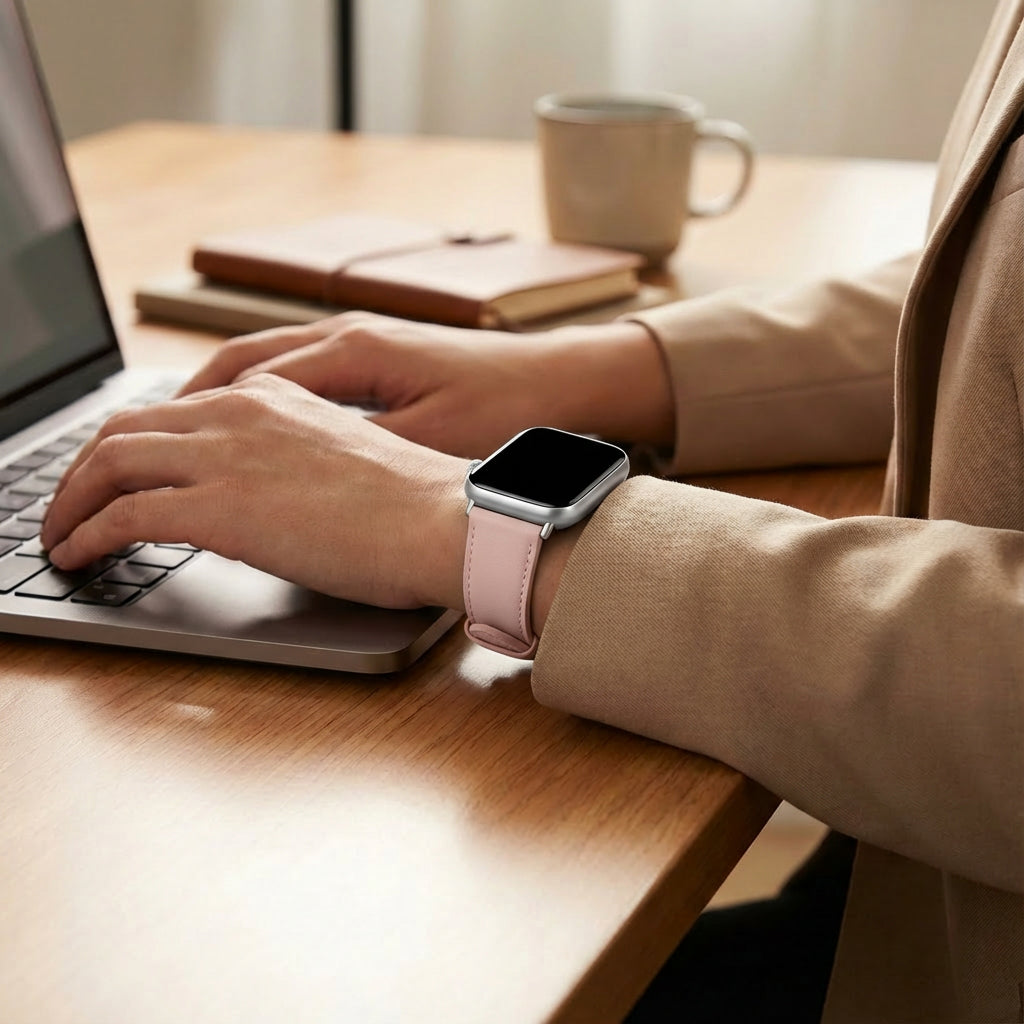 Bracelet cuir Redmi Watch 6 (rose)