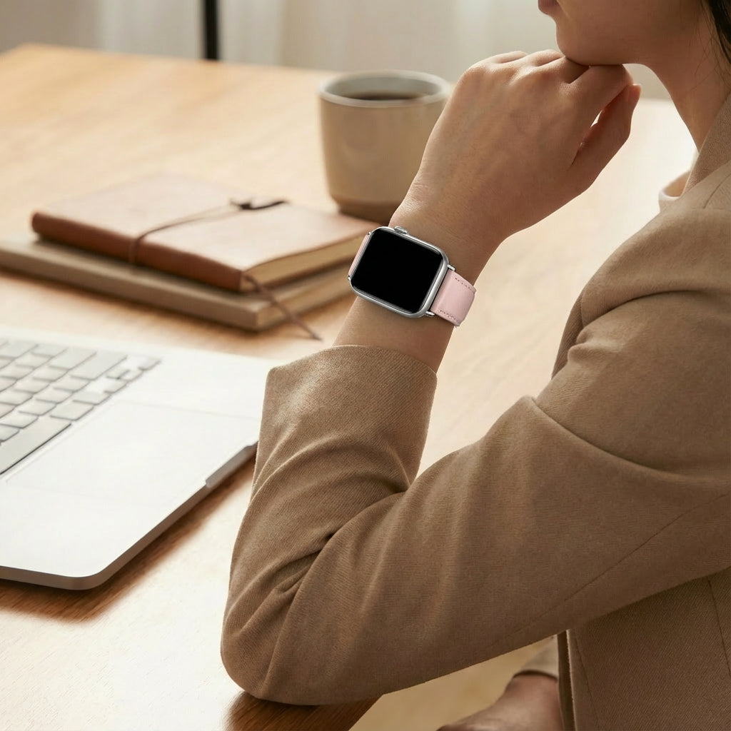 Bracelet cuir Redmi Watch 6 (rose)