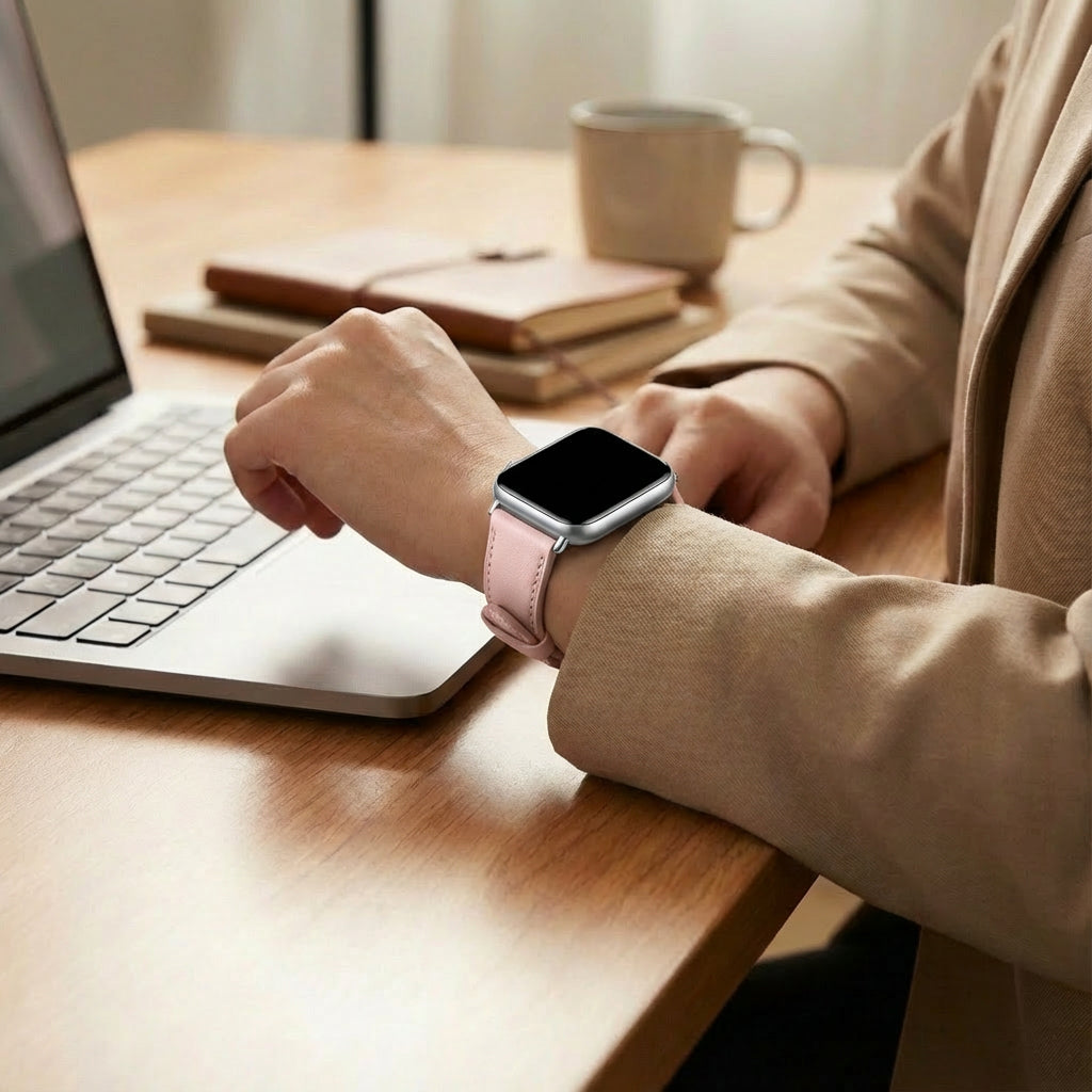 Bracelet cuir Redmi Watch 6 (rose)