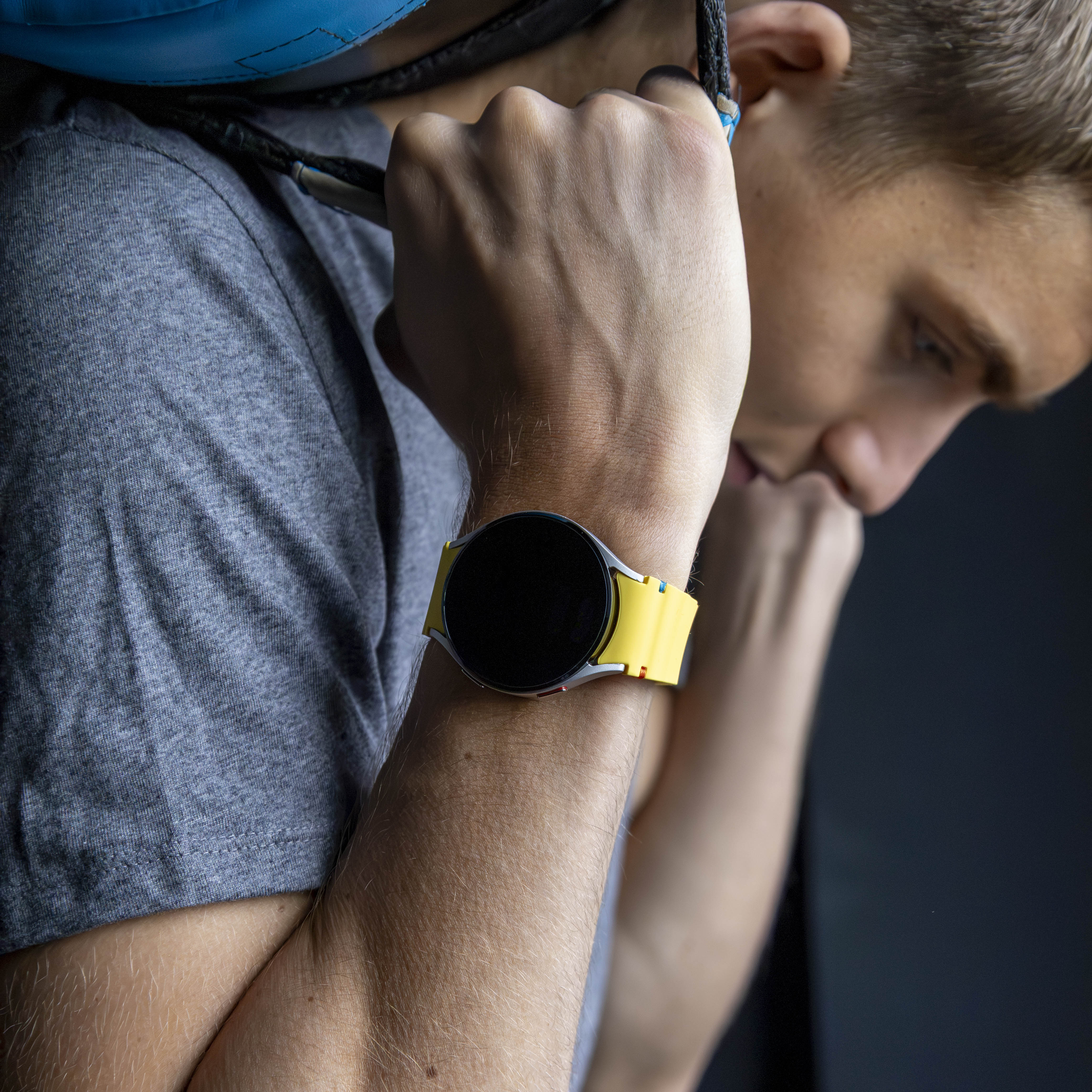 Samsung Galaxy Watch 5 44mm Wave Strap (Flash Yellow)