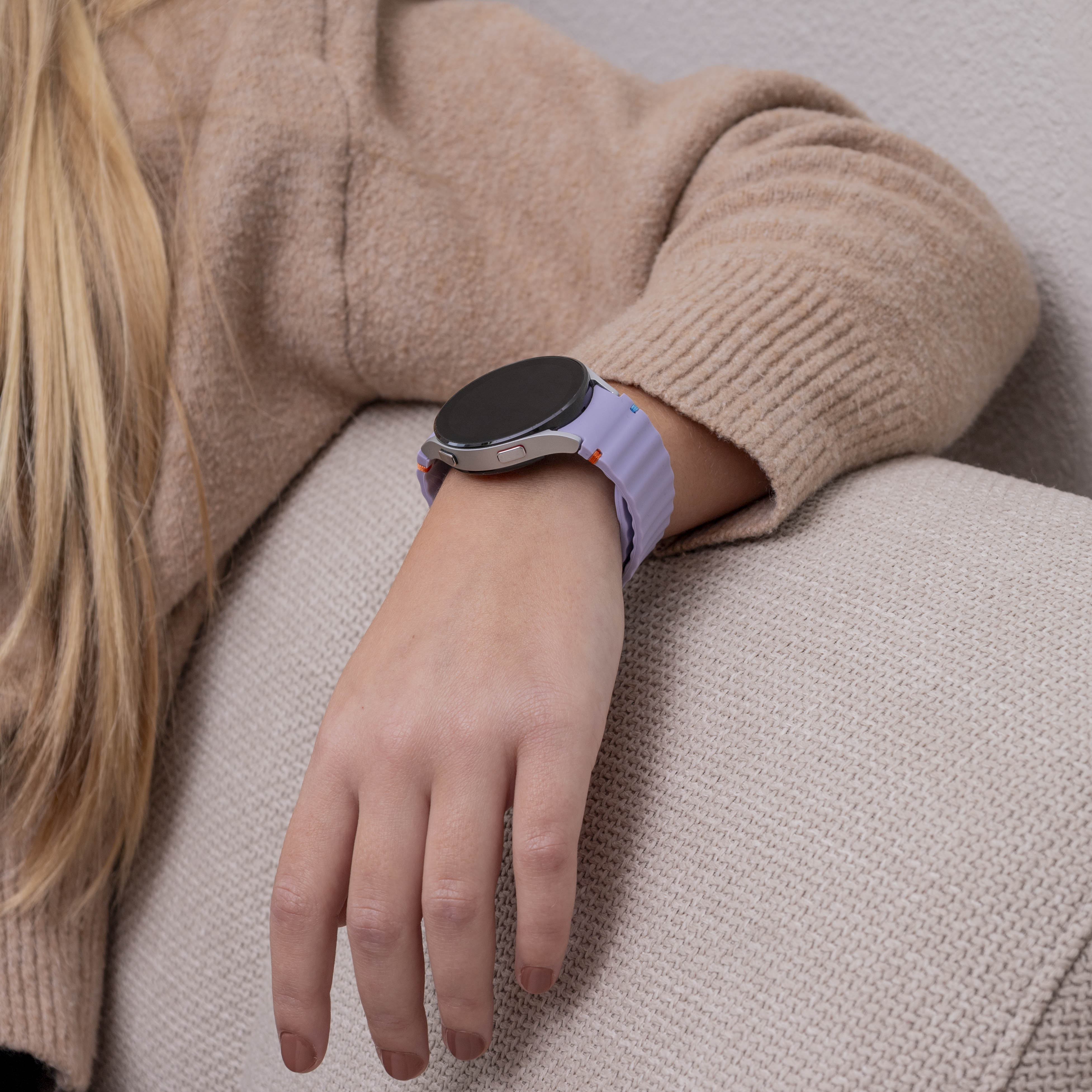 Bracelet Wave Samsung Galaxy Watch 7 - 40mm (violet clair)