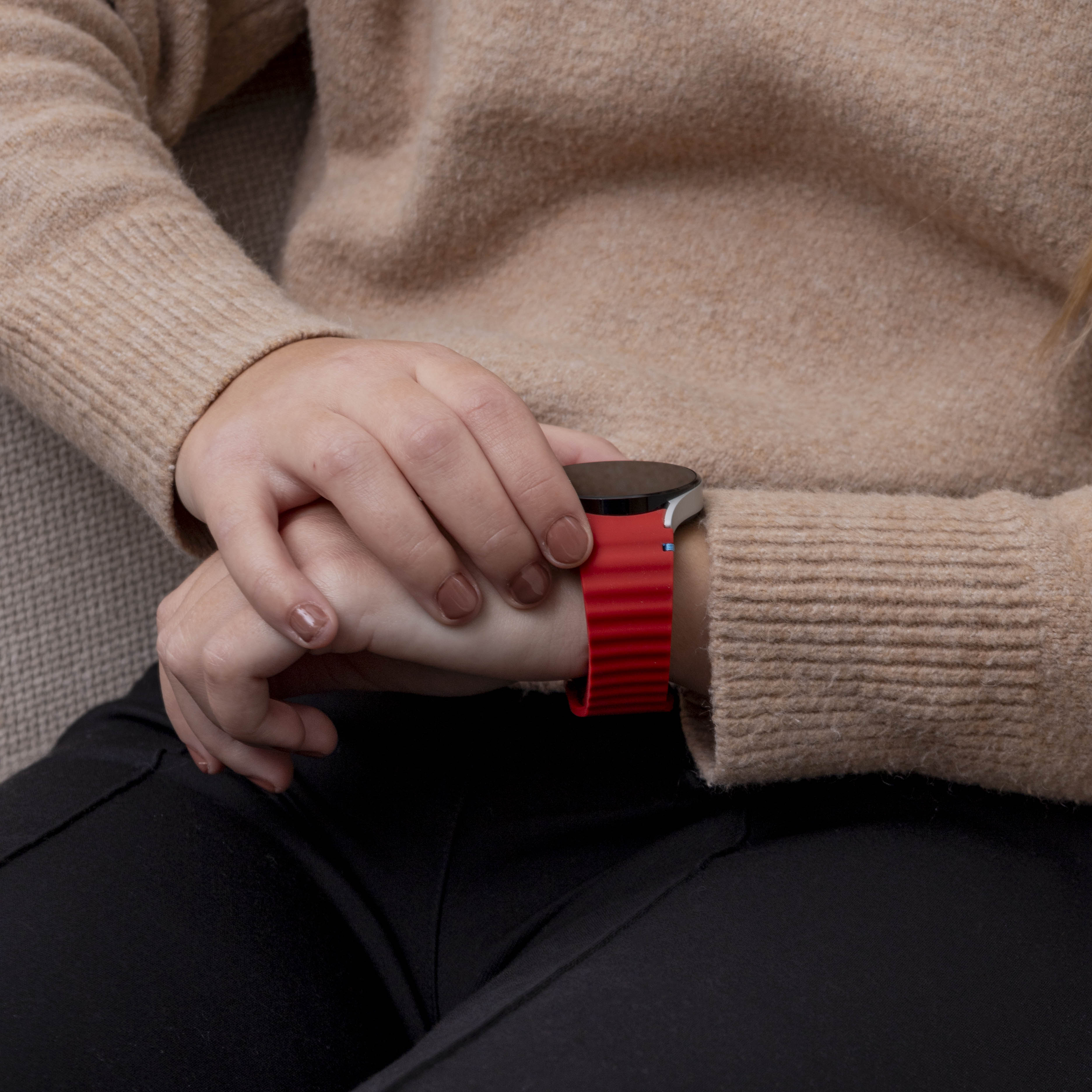 Samsung Galaxy Watch 7 - 40mm Wave Strap (Red)