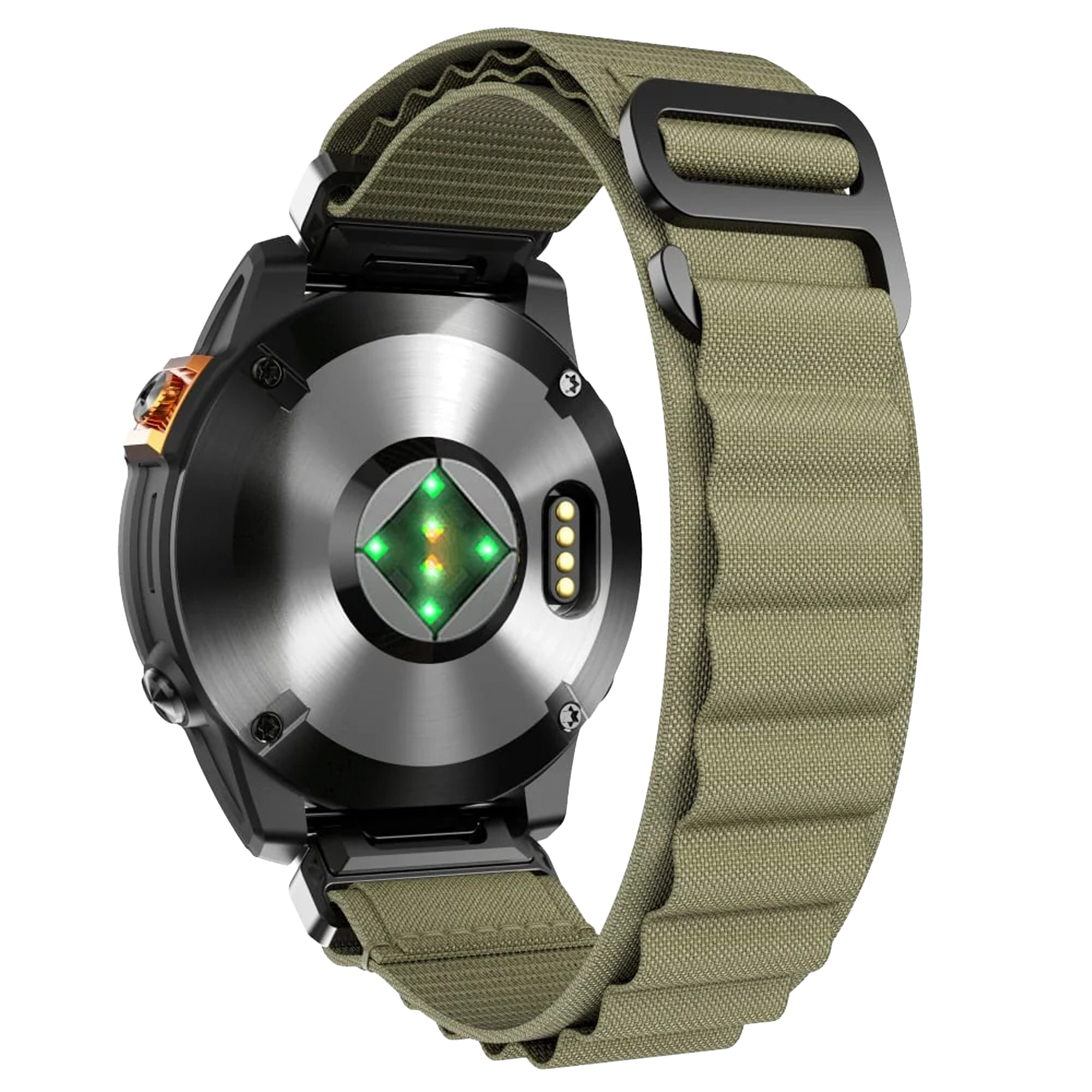 Bracelet Alpine Garmin Tactix 8 - 47mm (vert olive)