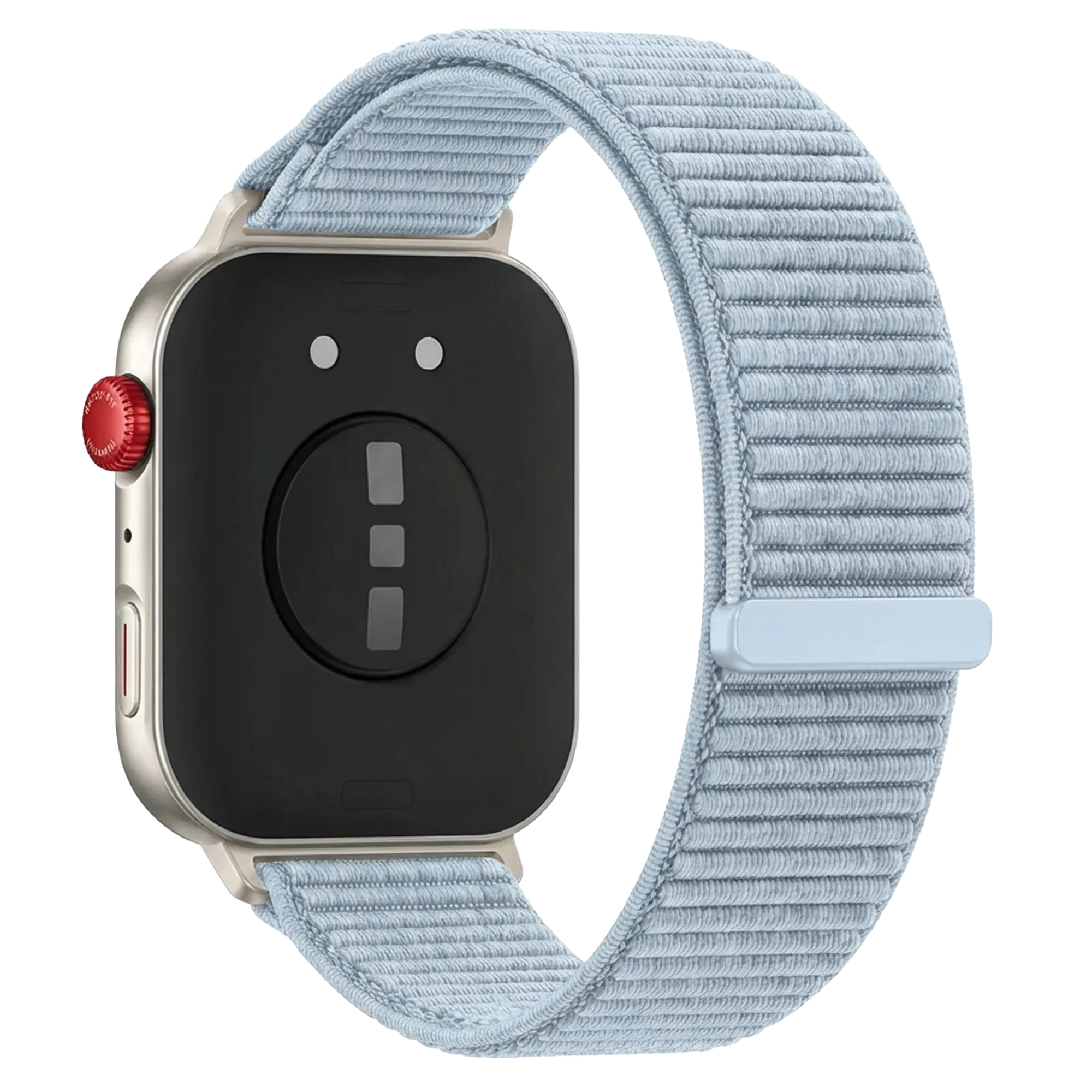 Huawei Watch Fit 4 Nylon Wave Strap (Light Blue)