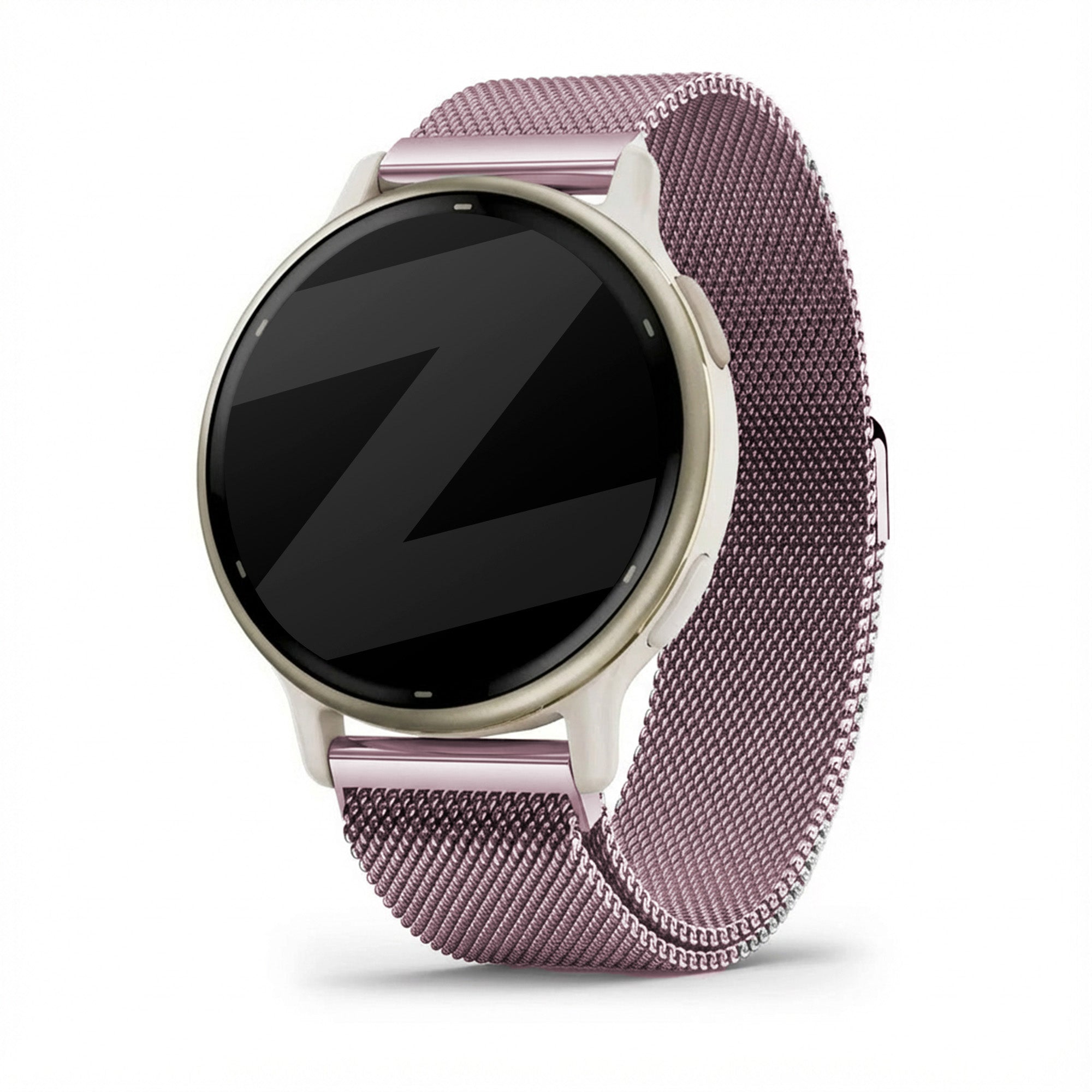 Bandz Bracelet milanais Garmin Vivoactive 5 (rose)