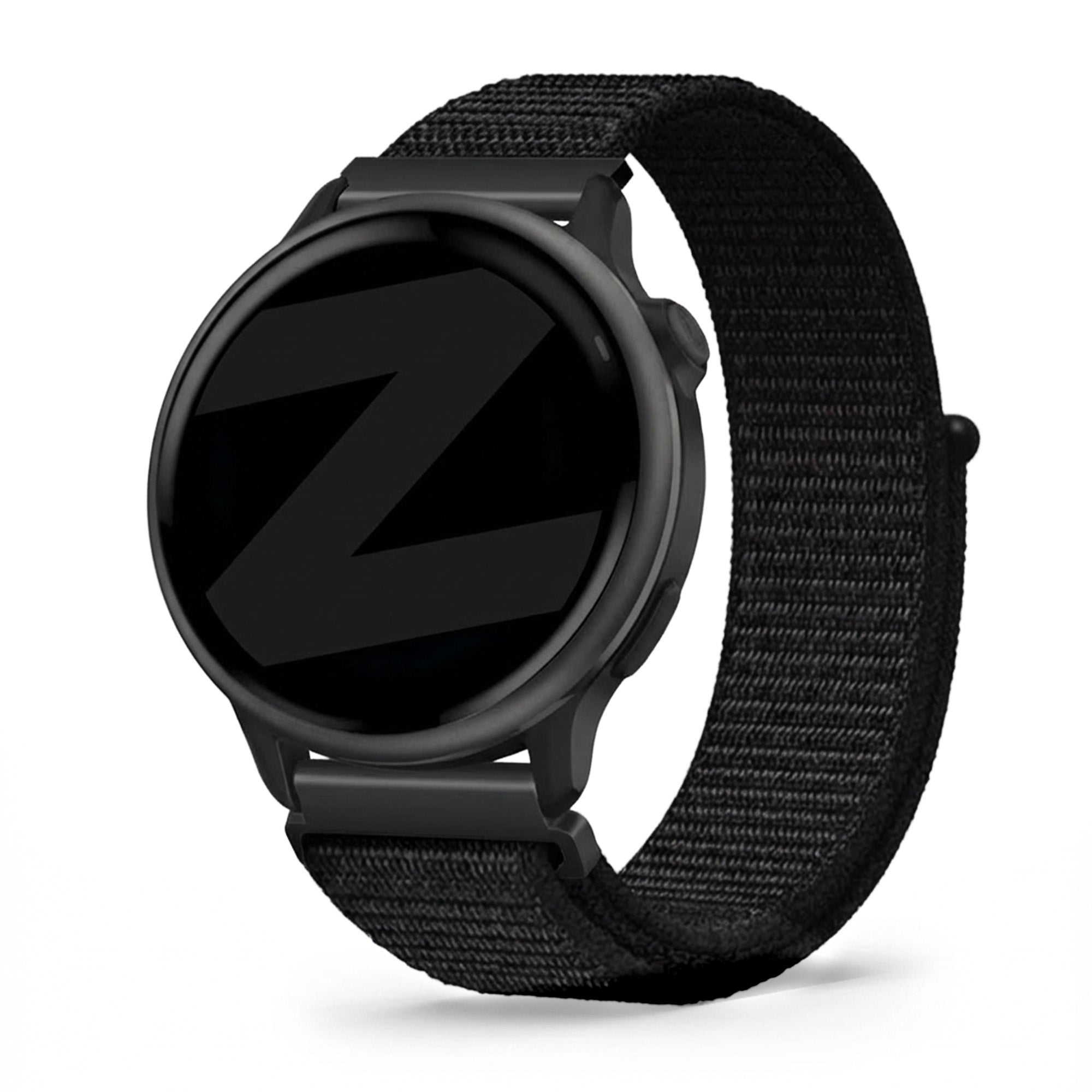 Bandz Bracelet nylon Loop Garmin Vivoactive 6 (noir)