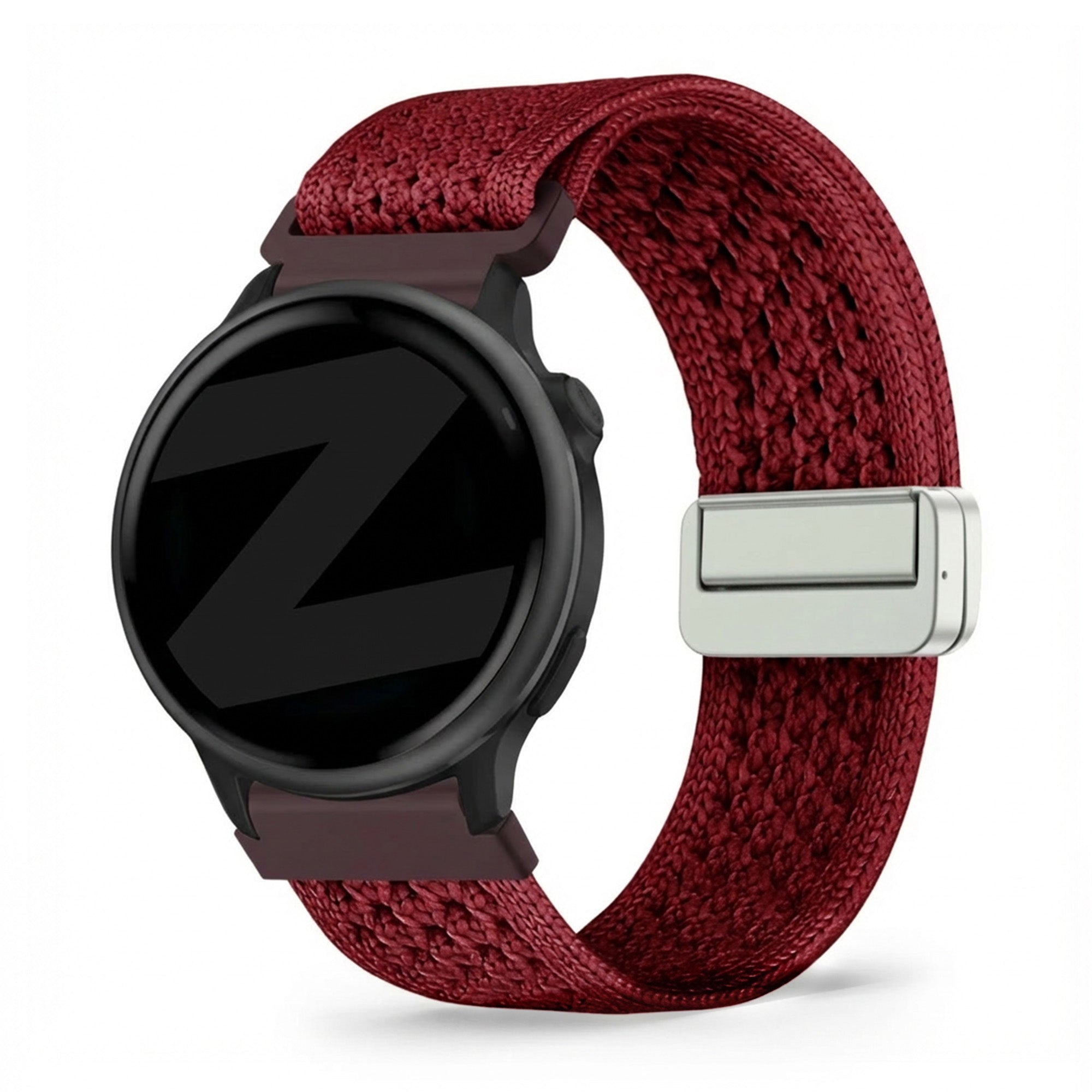 Bandz Bracelet nylon Vintage Garmin Vivoactive 6 (bordeaux)