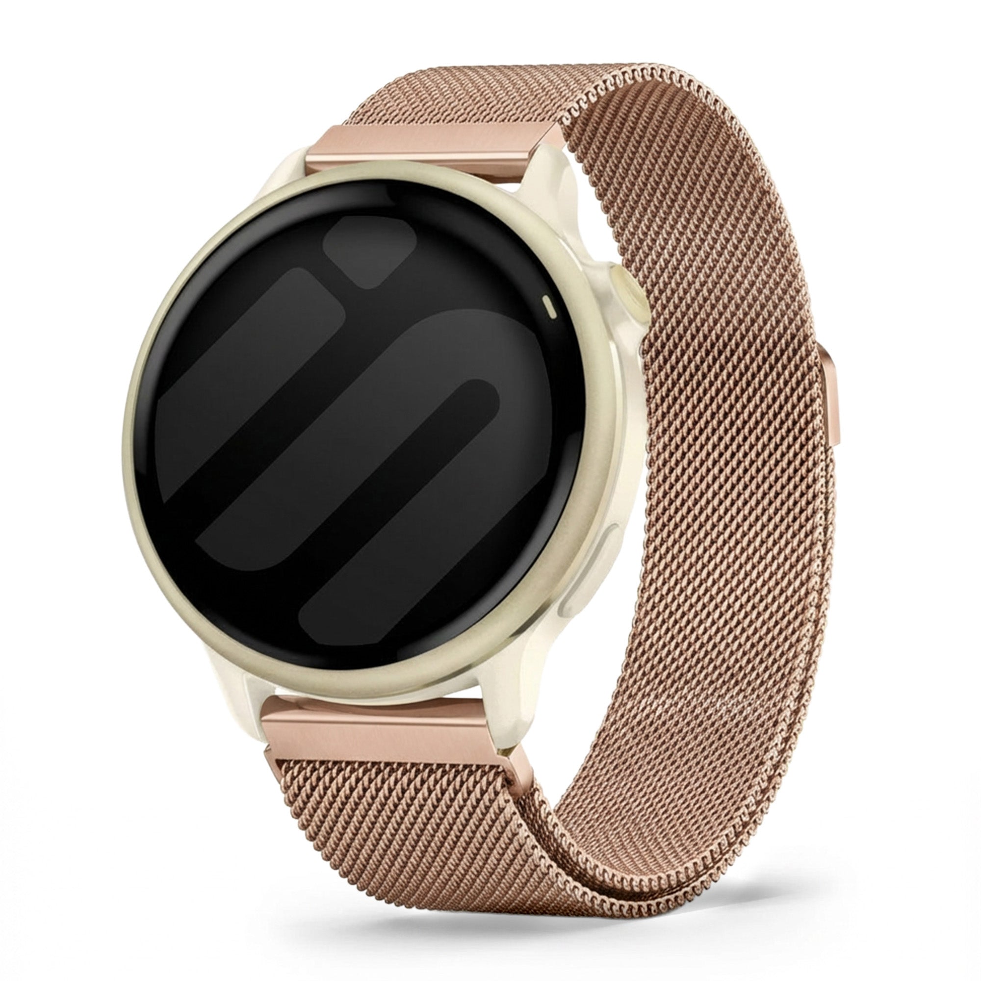 Bracelet milanais Garmin Vivoactive 6 (rose or)