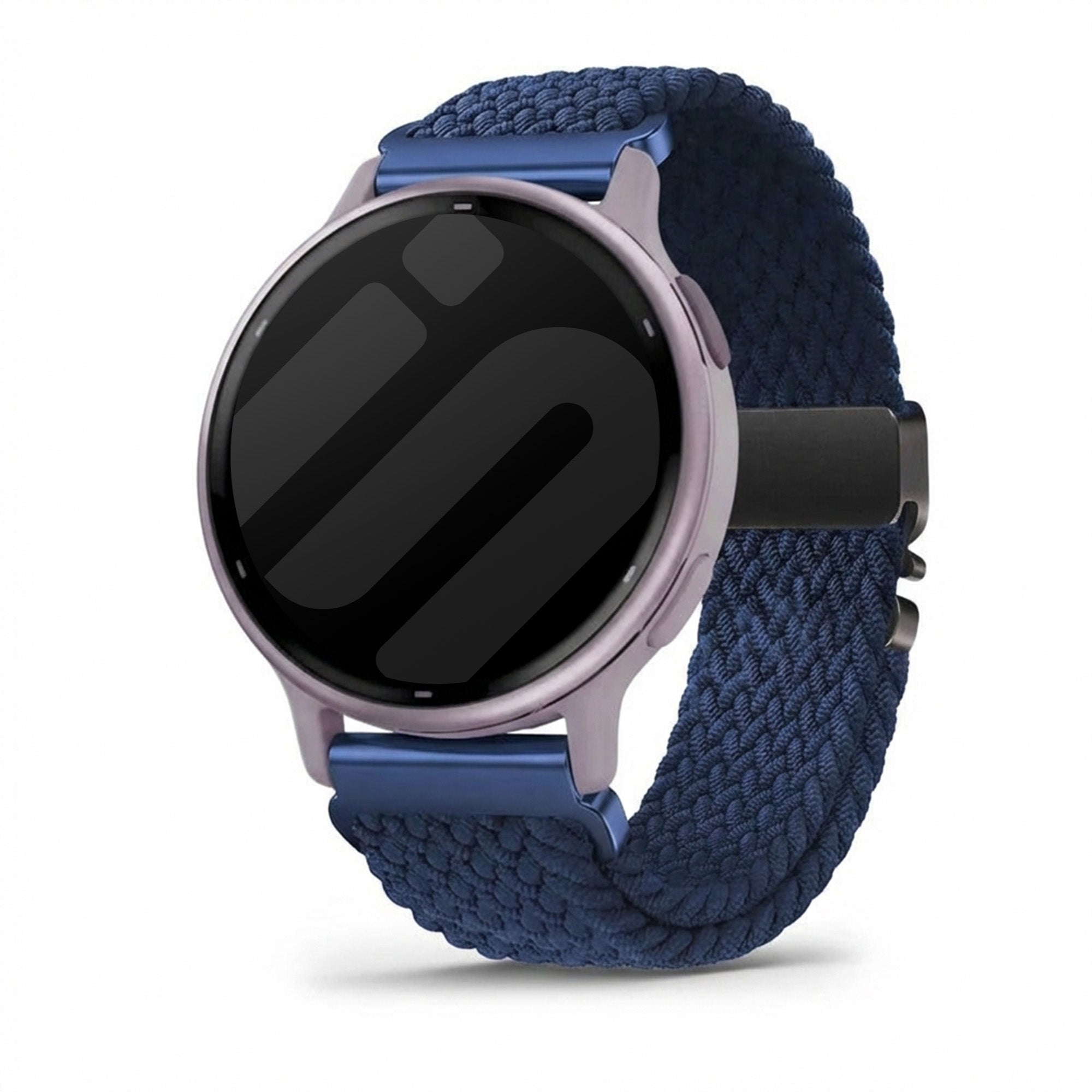 Bracelet tissé avec boucle Garmin Vivoactive 5 (bleu)