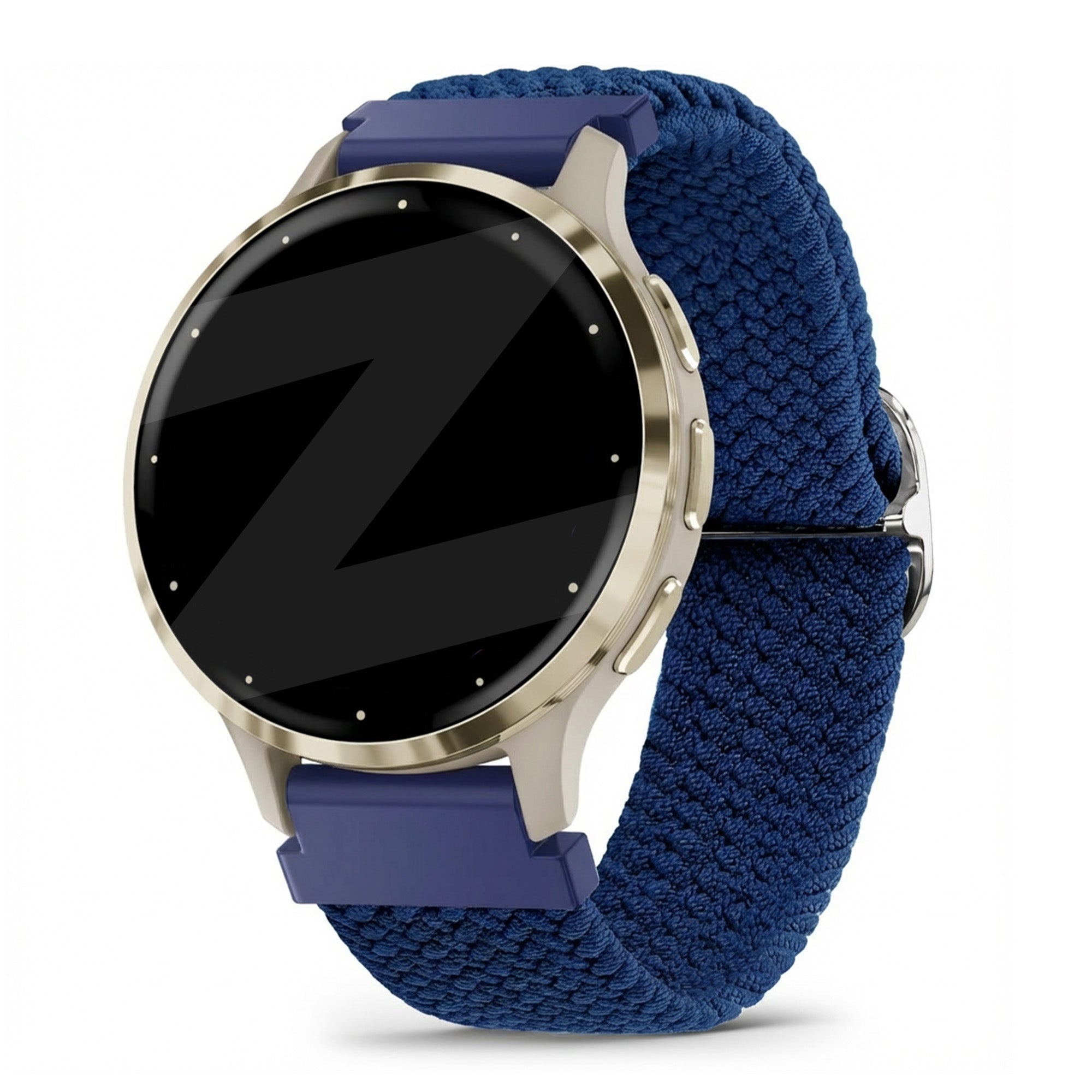 Bandz Bracelet tressé réglable Garmin Venu 3s (bleu)