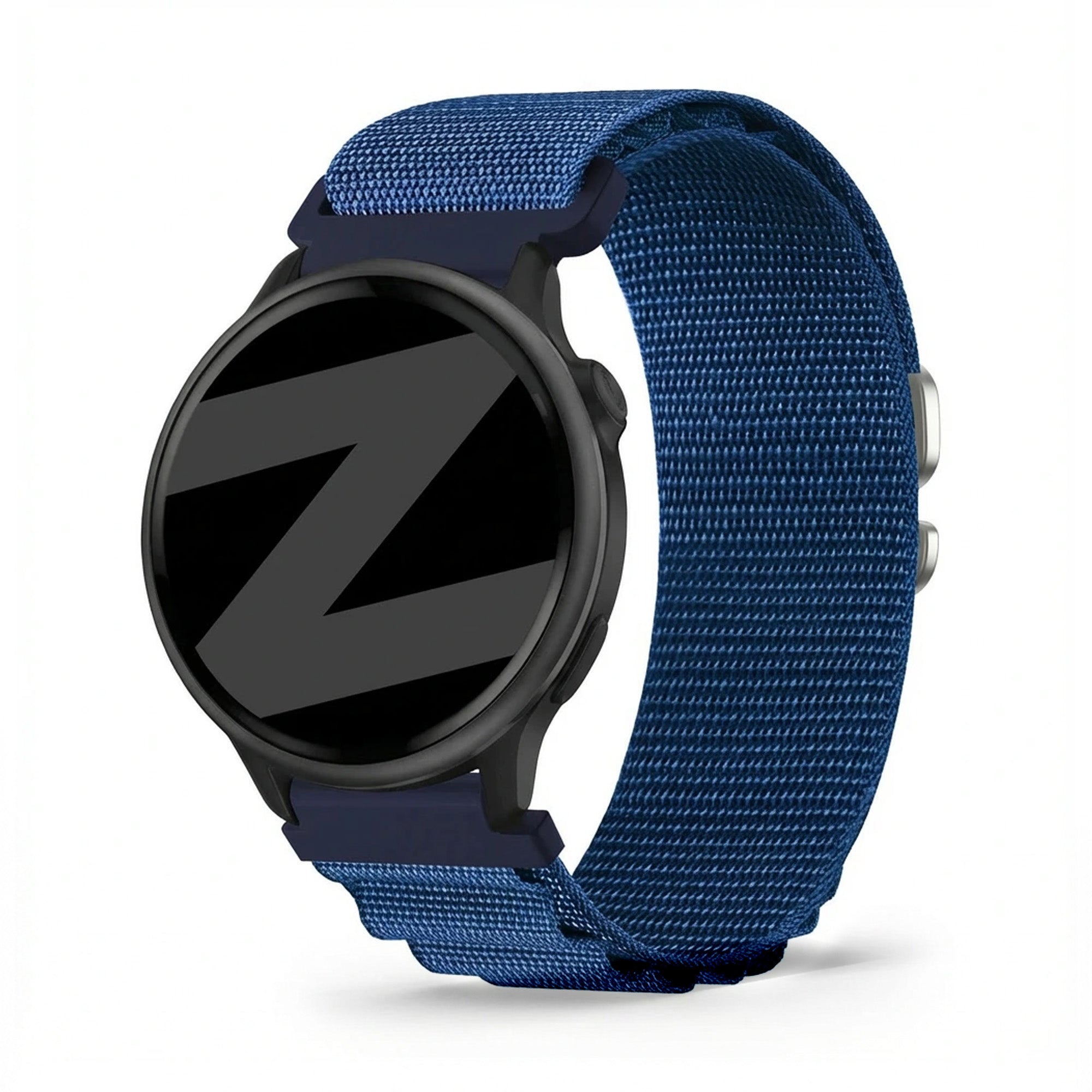 Bandz Bracelet nylon Alpine Garmin Vivoactive 6 (bleu)