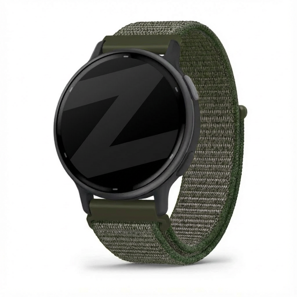 Bandz Bracelet nylon Loop Garmin Vivoactive 5 (olive)