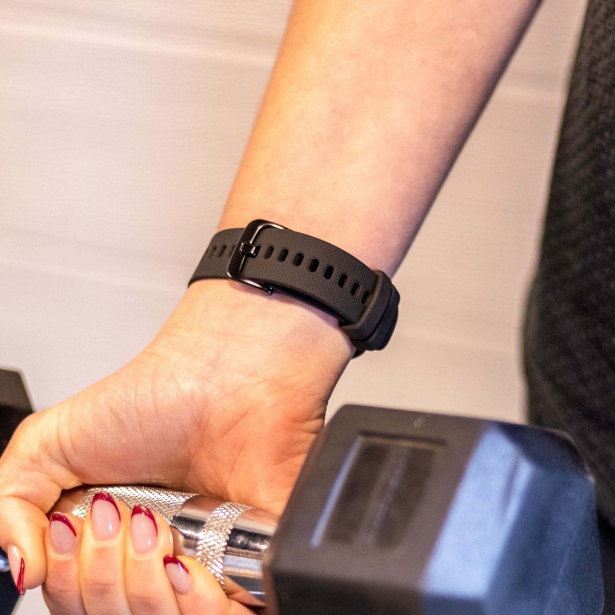 Bracelet silicone Garmin Vivomove 3s - 39mm - noir