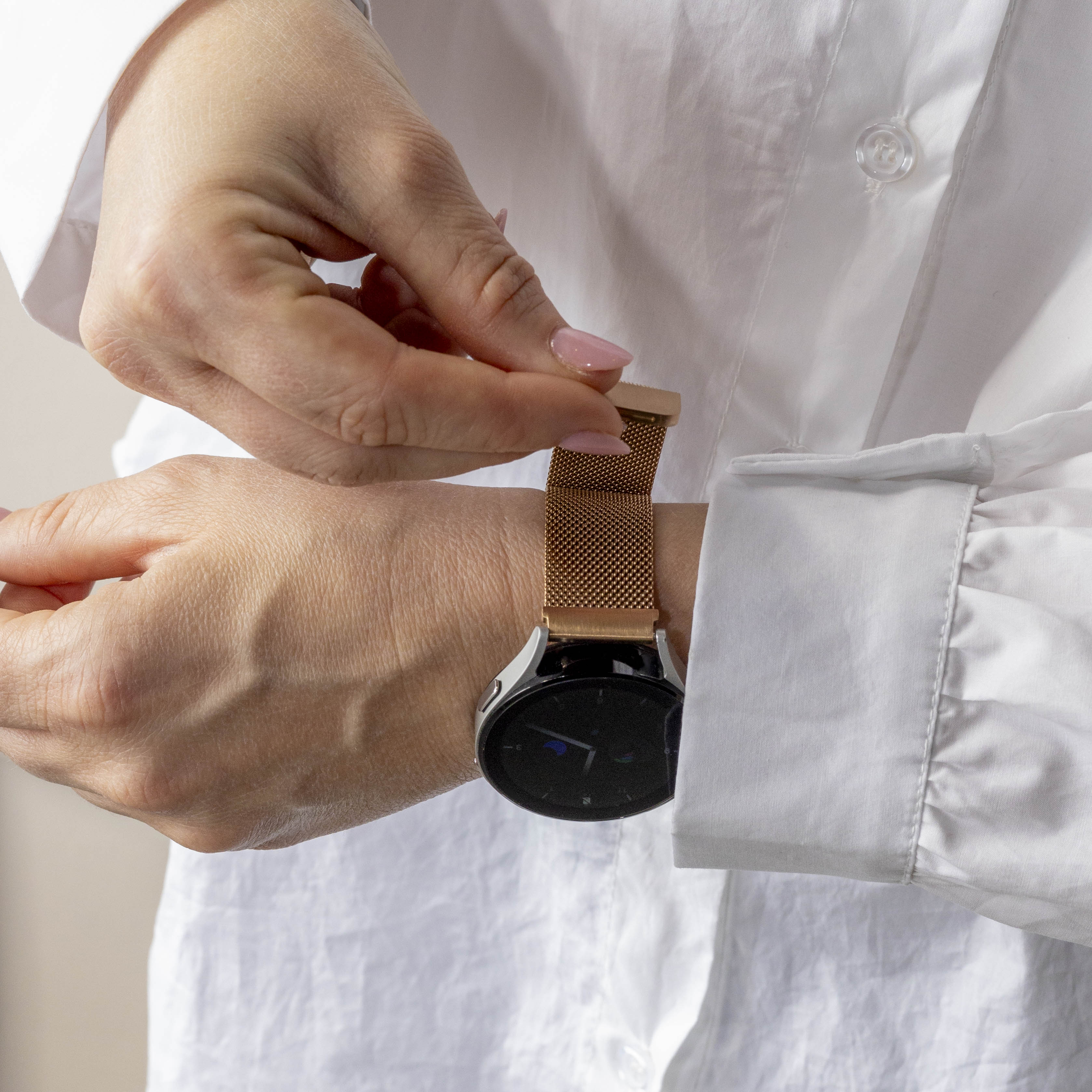 Xiaomi Amazfit Bip Milanese Strap (Rose Gold)