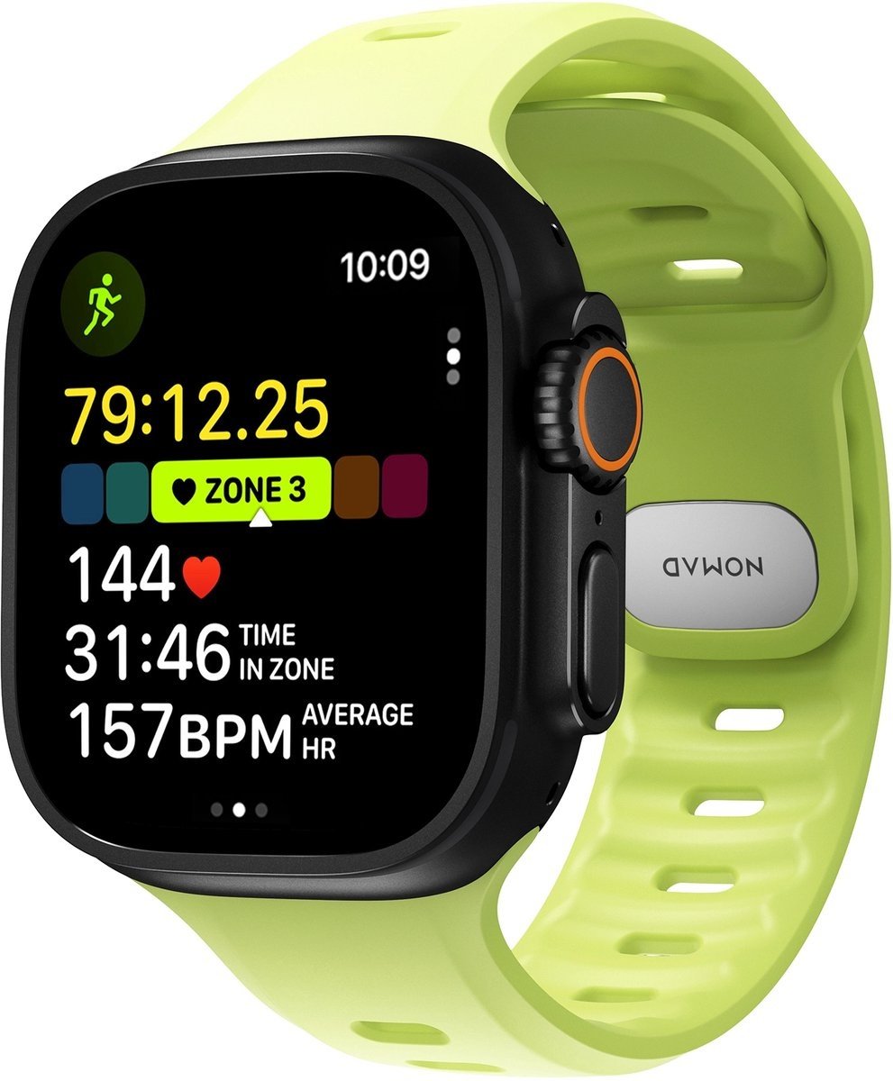 Nomad Bracelet silicone Tempo Apple Watch (lime)