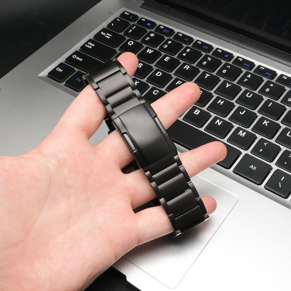 Bracelet titane Google Pixel Watch 4 - 45mm (noir)