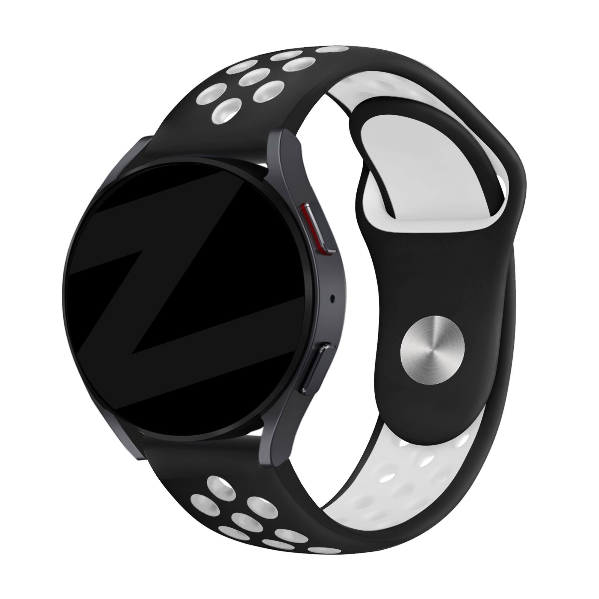 Bandz Bracelet sport 'Deluxe' Coros Pace 2 (noir/blanc)