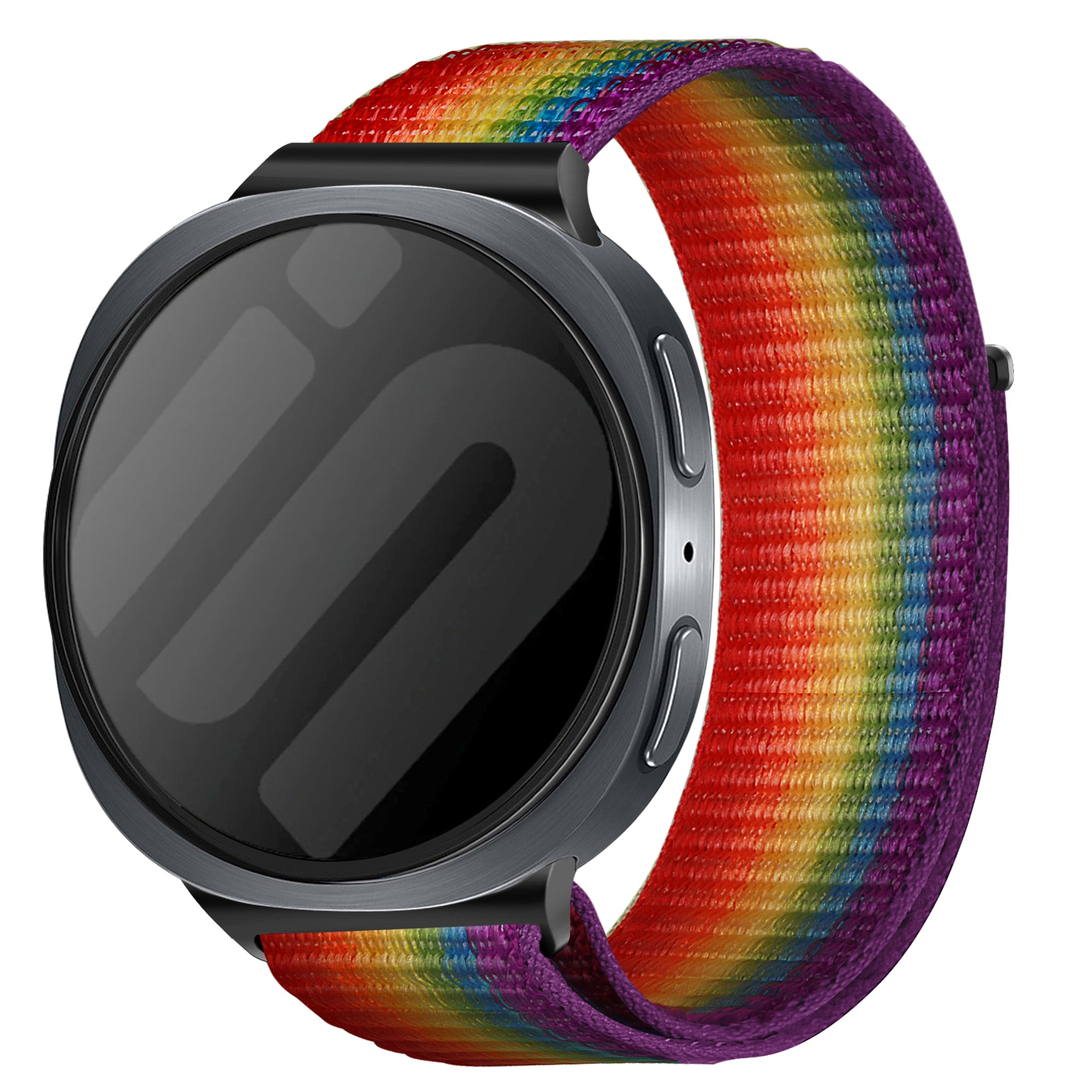 Bracelet nylon Samsung Galaxy Watch 9 - 44mm (arc-en-ciel)
