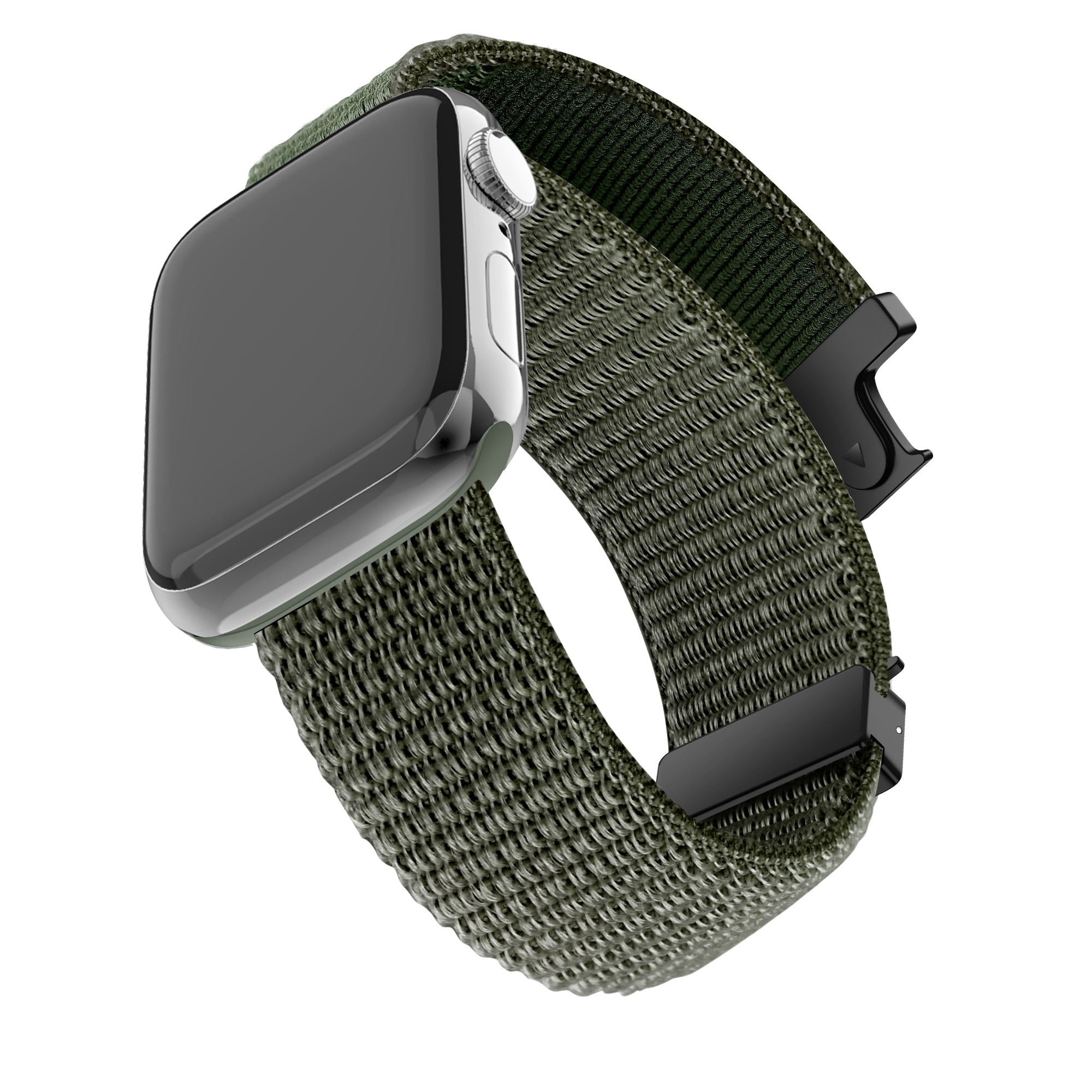 Bandz Bracelet nylon 'Classic' boucle en P Apple Watch Ultra (vert militaire)