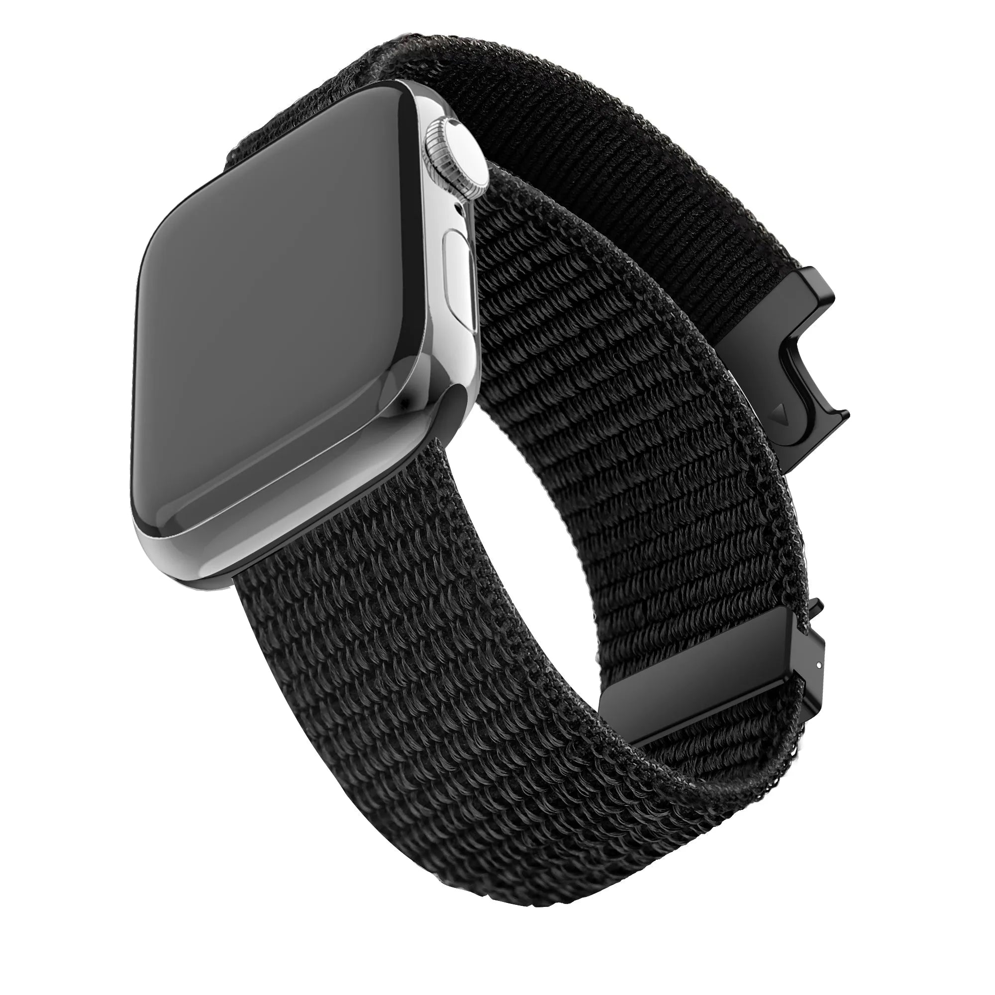 Bandz Bracelet nylon 'Classique' avec P-buckle Apple Watch (noir)