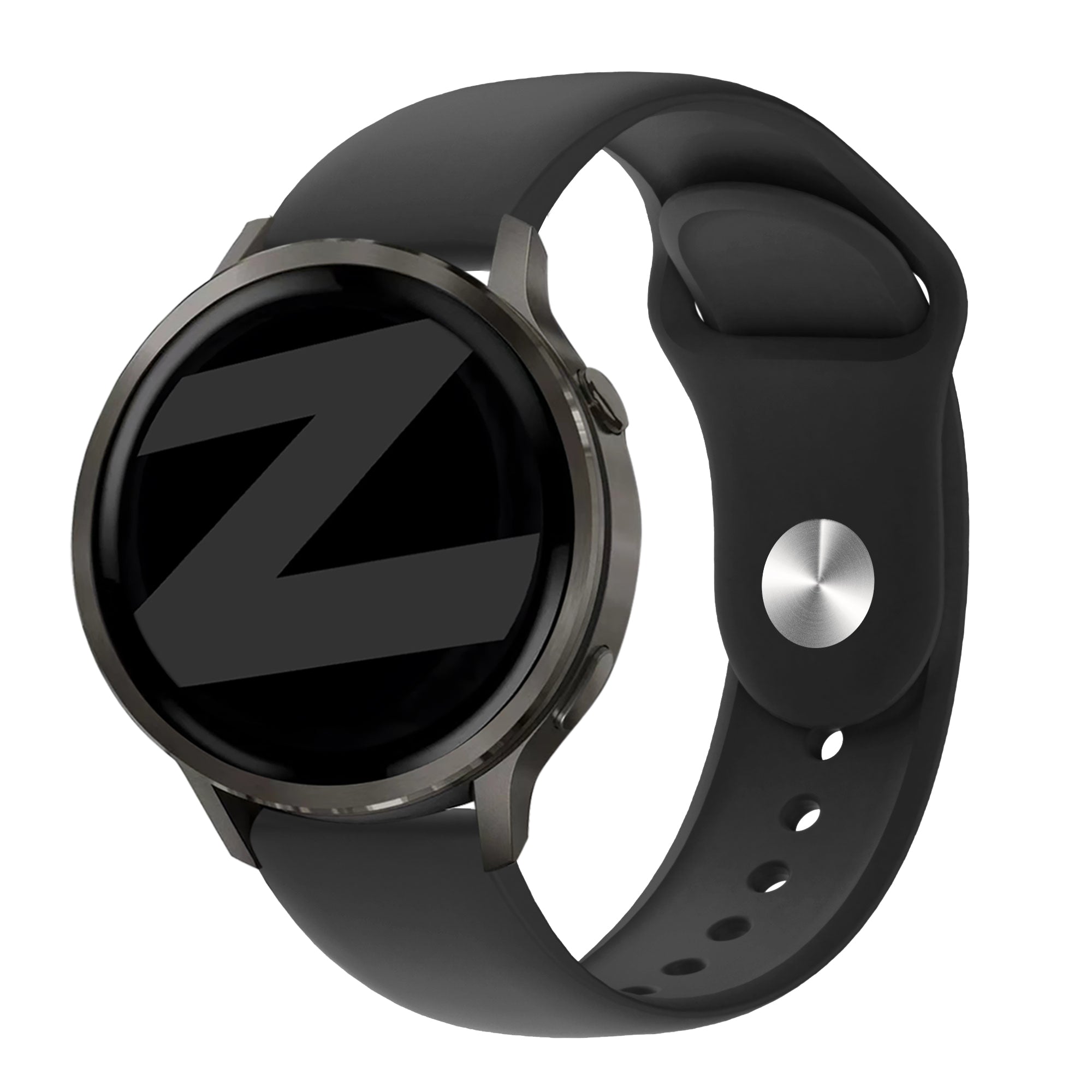 Bandz Bracelet sport 'Deluxe' Garmin Vivoactive 4s (noir)
