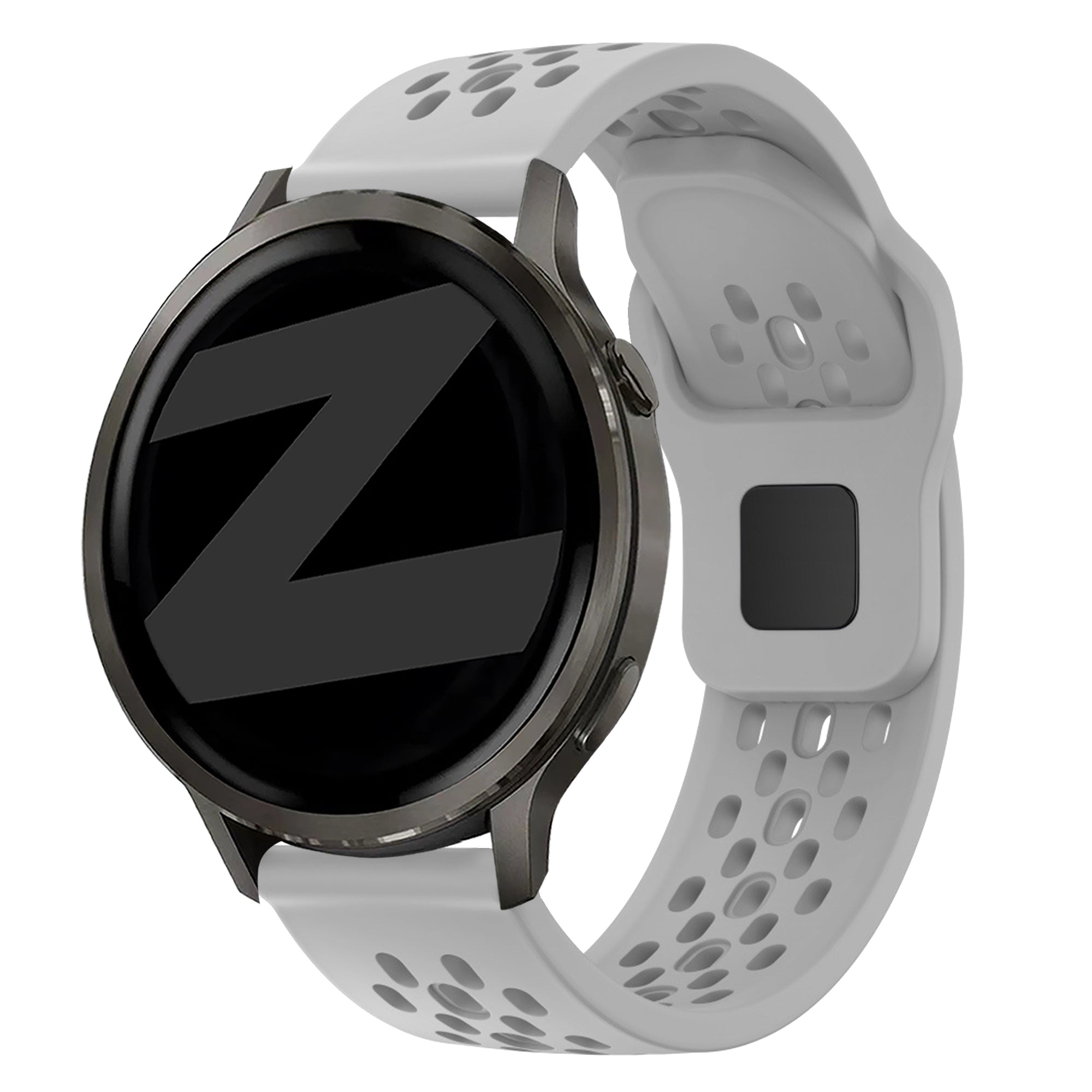 Bandz Bracelet silicone 'Air' Garmin Forerunner 55 (gris)