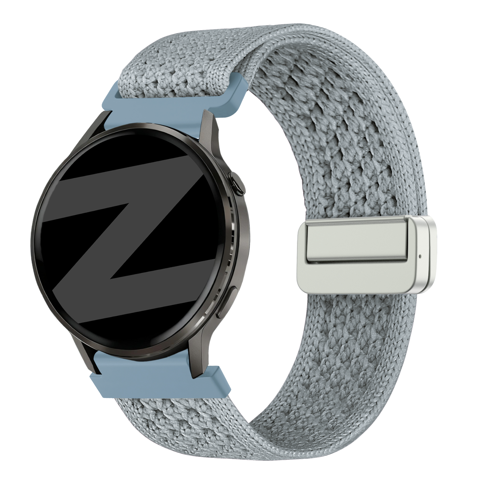 Bandz Bracelet nylon Vintage Withings ScanWatch Light (bleu clair)