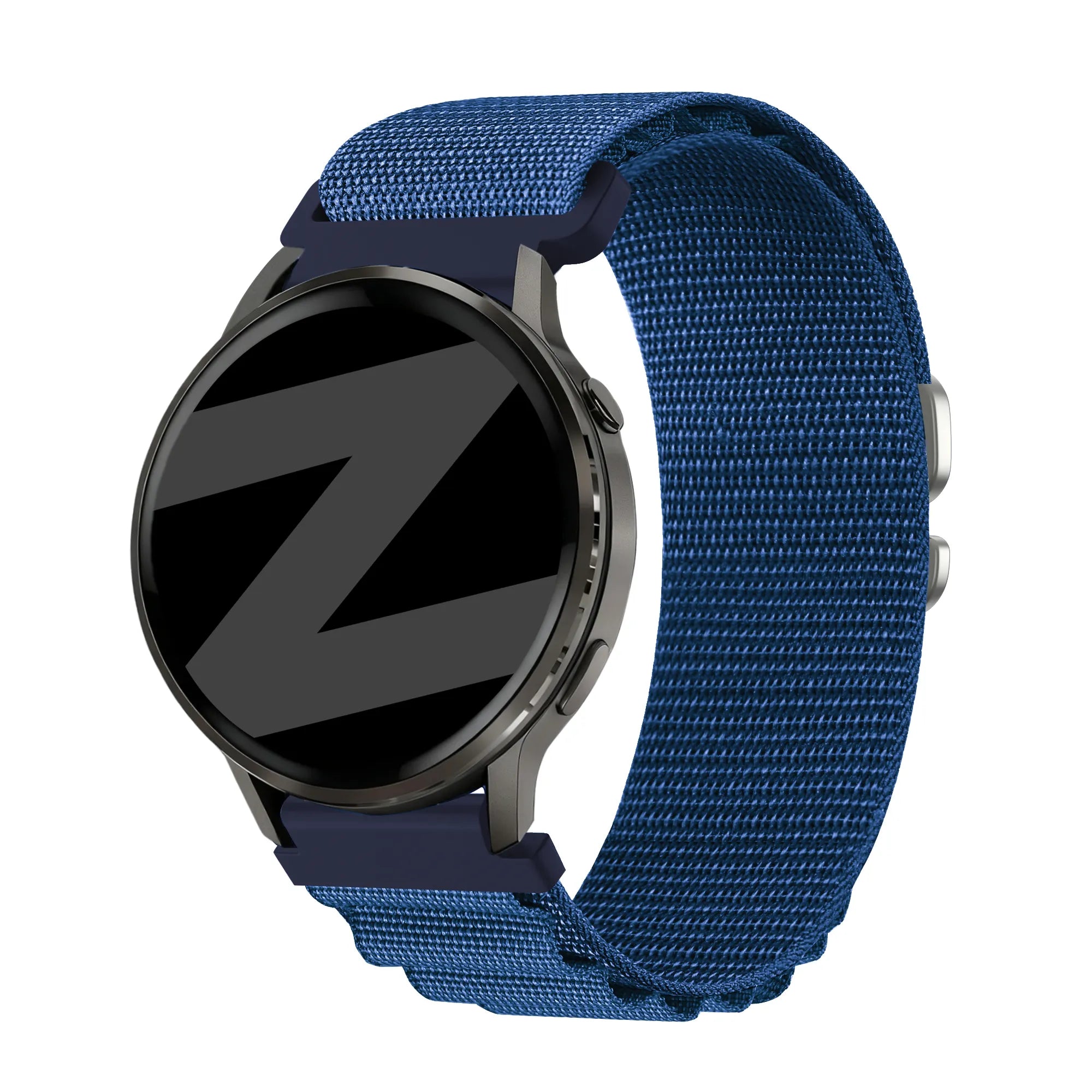 Bandz Garmin Forerunner 265 Alpine Nylon Strap (Blue)