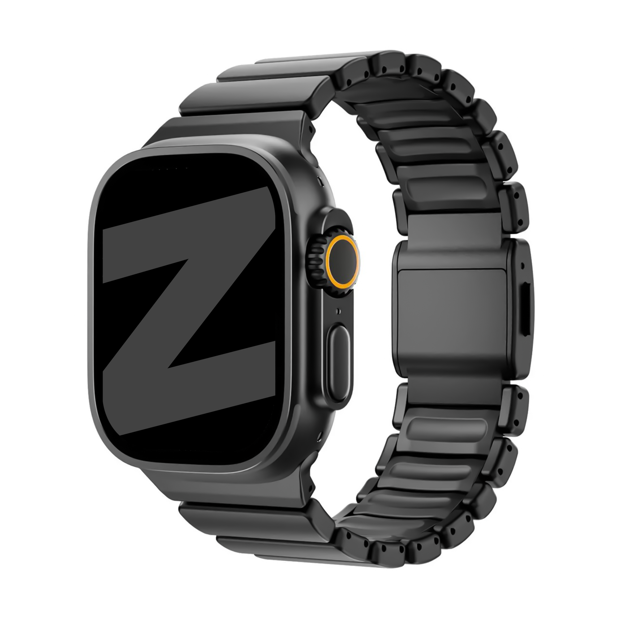 Bandz Bracelet titane 'Hybrid' Apple Watch Ultra (noir)