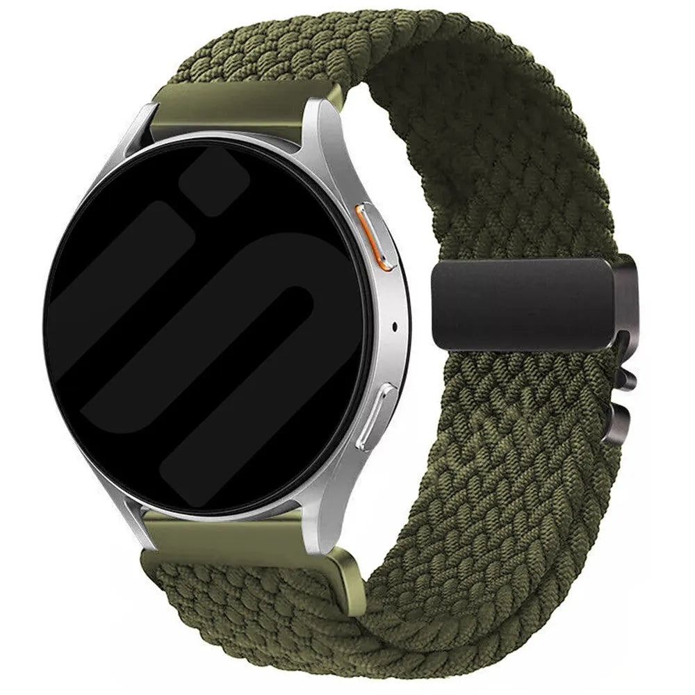 Bracelet tressé Suunto 9 Peak avec P-boucle (vert)